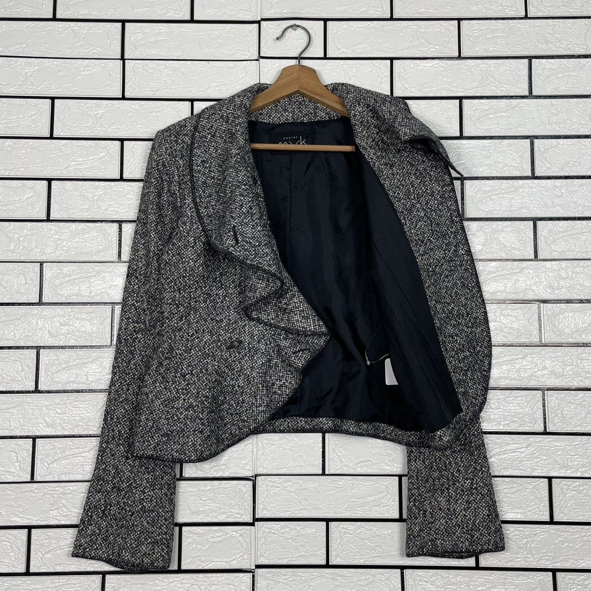 Japanese Brand Japanese Designer Noriko Herringbone Cascading Front Jacket Size S / US 4 / IT 40 - 9 Thumbnail
