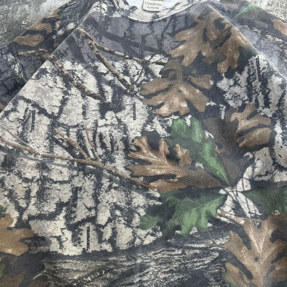 Jerzees × Realtree Rare! Crazy Vintage Carhartt Style Realtree Camo Sweatshirt Size US XL / EU 56 / 4 - 7 Thumbnail
