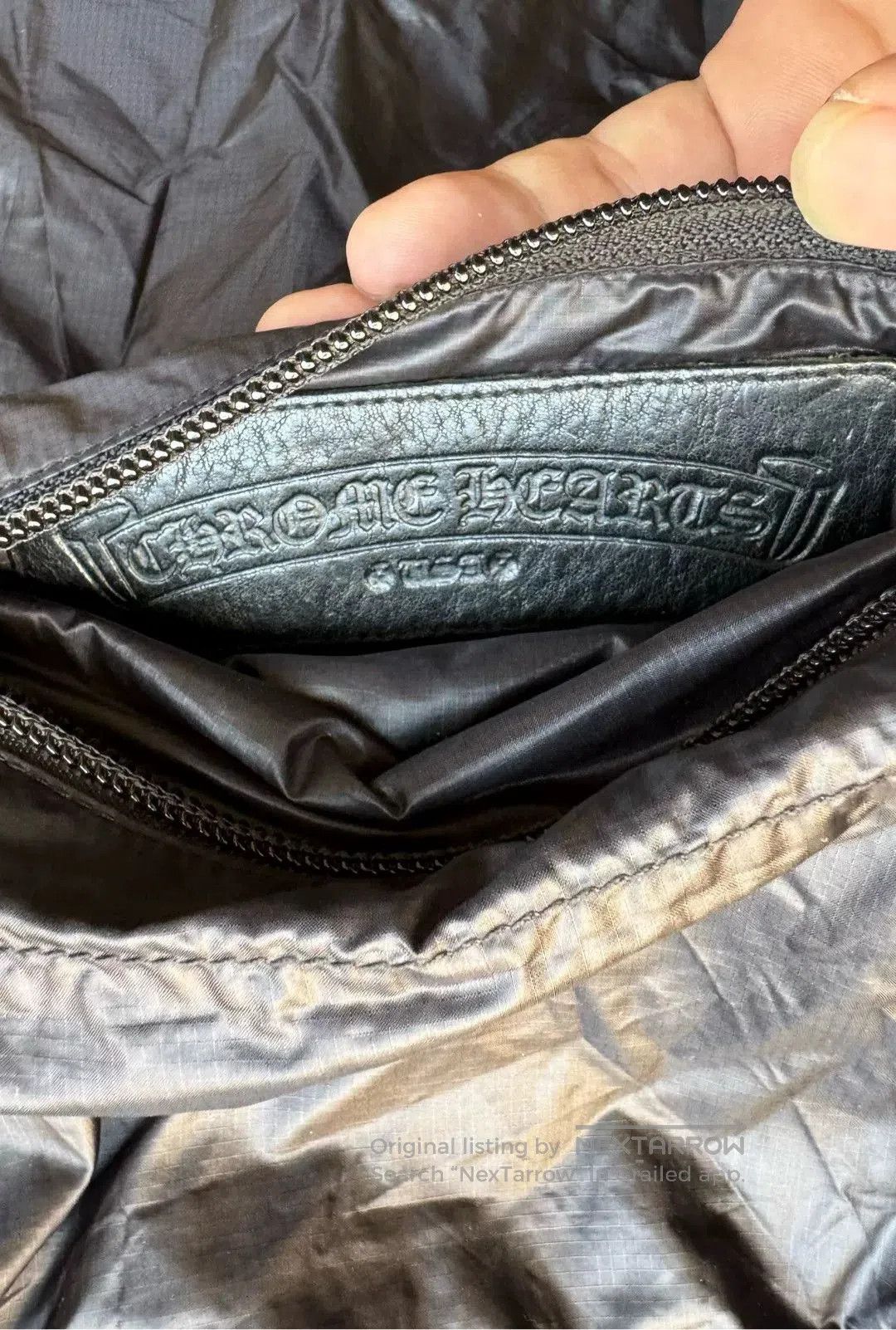 Chrome Hearts Chrome Hearts Black Nylon Shopping Tote Bag. Size ONE SIZE - 5 Thumbnail