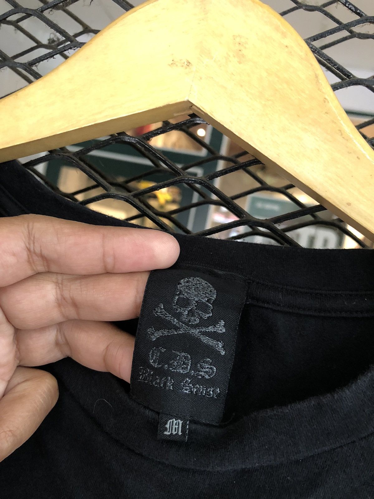 If Six Was Nine × Japanese Brand × Le Grande Bleu (L.G.B.) JAPANESE C.D.S BLACK SENSE LONGSLEEVE CHROME HEART STYLE Size US M / EU 48-50 / 2 - 9 Thumbnail