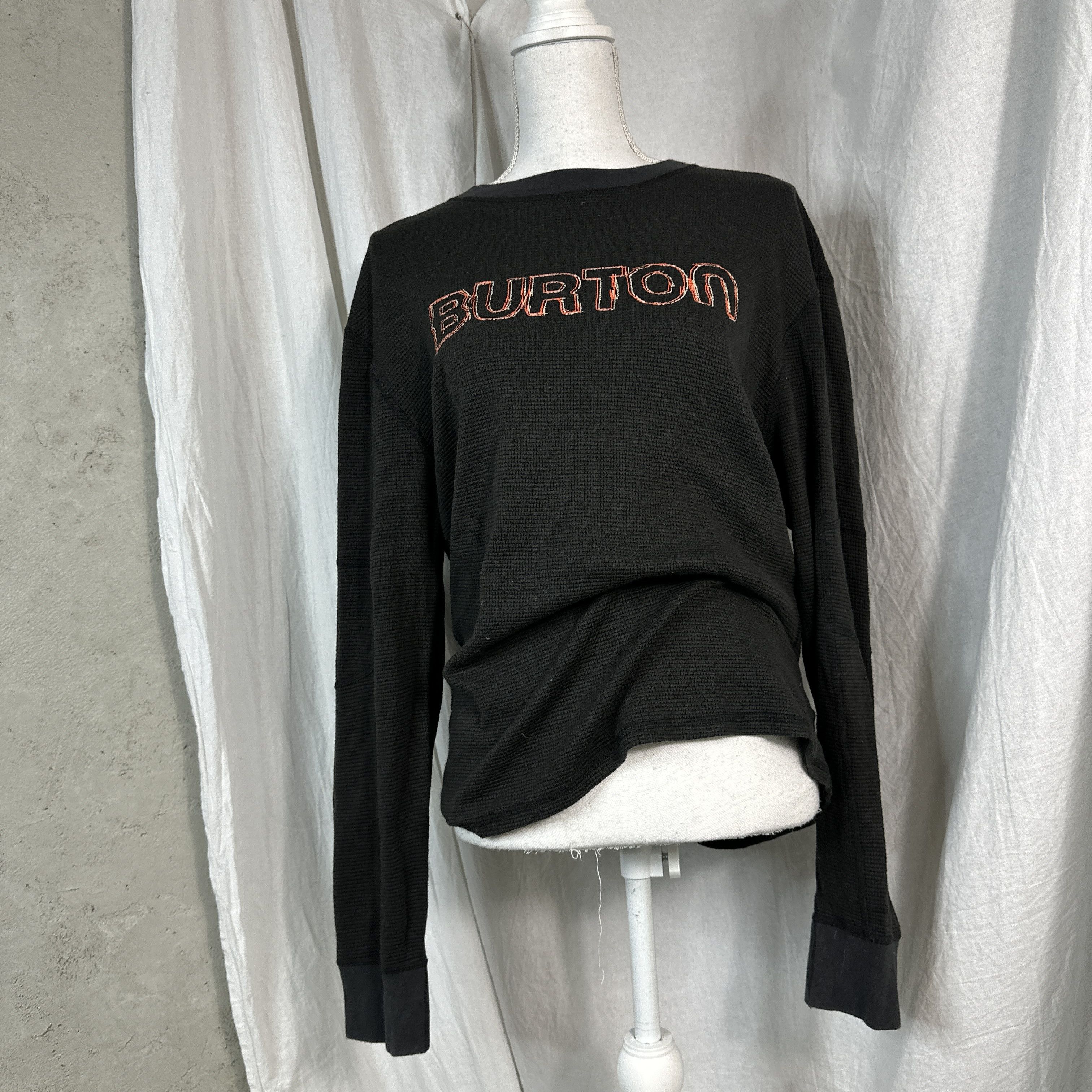 Burton × Vintage Longsleeve Vintage Waffle Burton Size US L / EU 52-54 / 3 - 6 Thumbnail