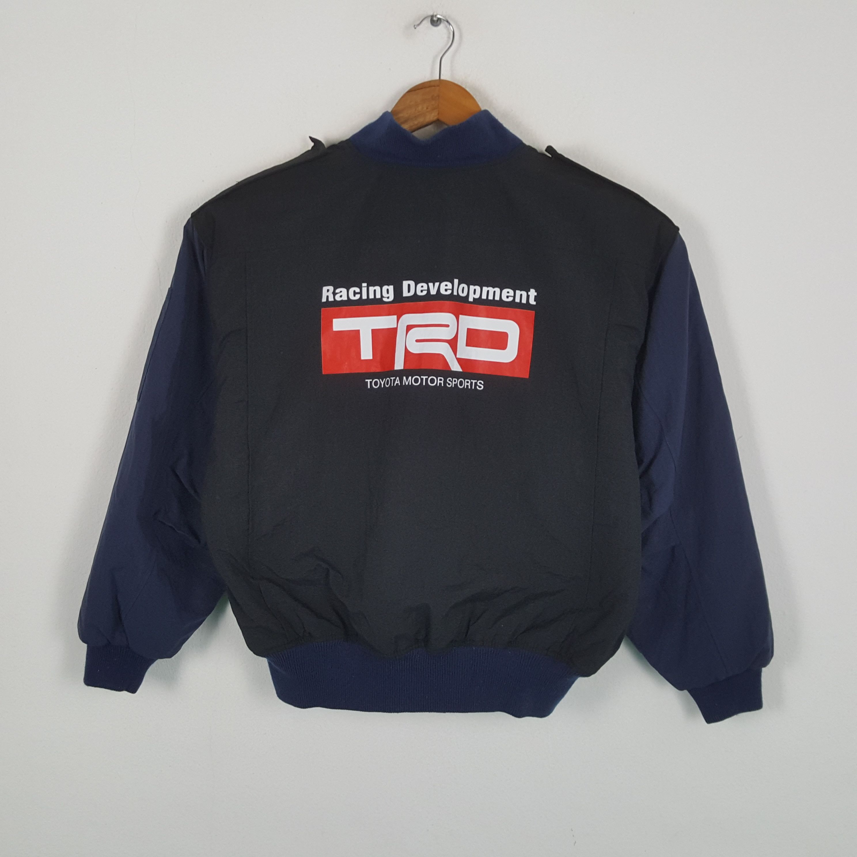 Vintage Vintage TRD TOYOTA MOTORSPORTS Racing Team Jacket Size US L / EU 52-54 / 3 - 1 Thumbnail