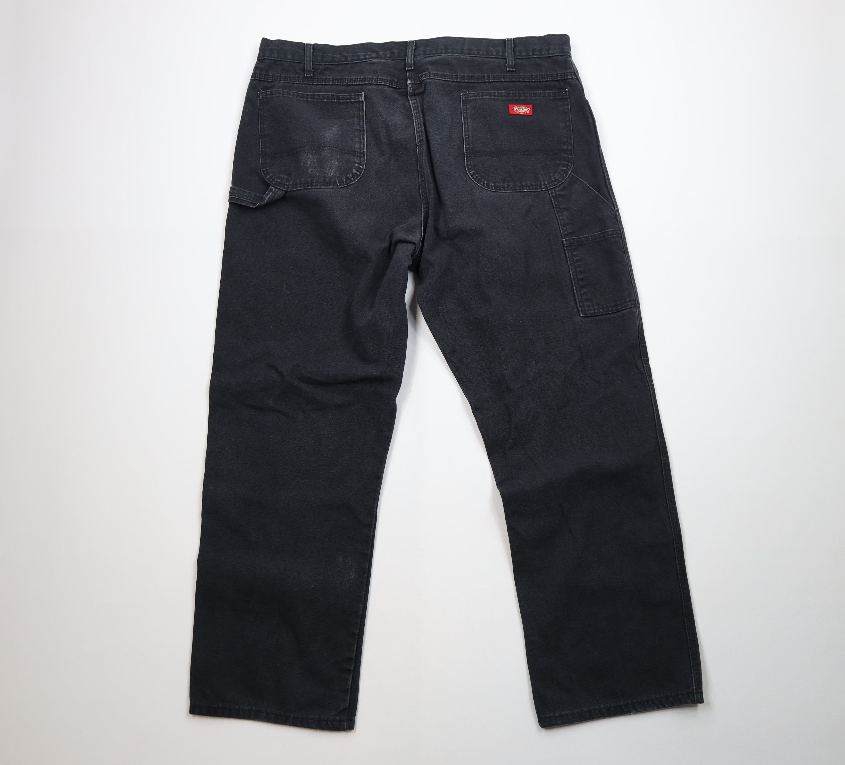Dickies Vintage Y2K Dickies Wide Leg Dungaree Pants Black Cotton Size US 42 / EU 58 - 10 Thumbnail