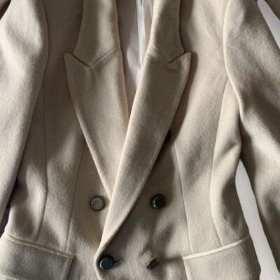 Other VOV blazer Removable Fur 💯 wool Slim Fit Lux Jacket Size XS Size XS / US 0-2 / IT 36-38 - 6 Thumbnail