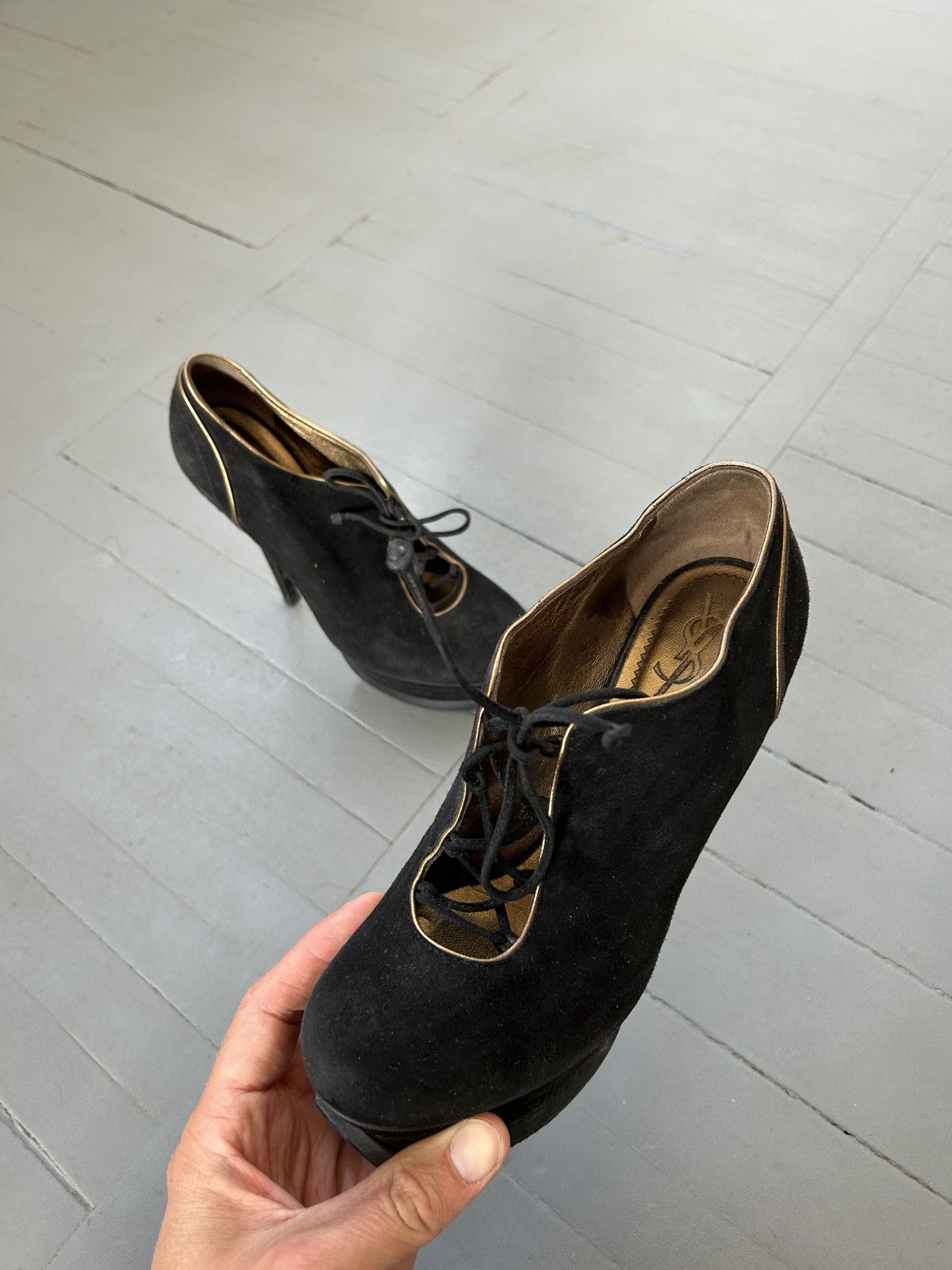 Yves Saint Laurent YSL Yves Saint Laurent heels Size US 7 / IT 37 - 4 Thumbnail