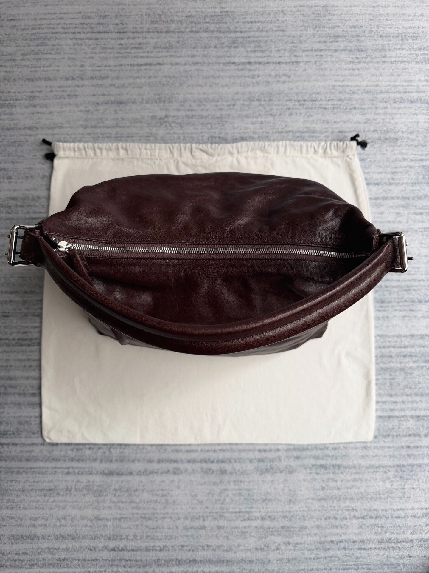 Lemaire Lemaire Belted Hobo Leather Tote. Size ONE SIZE - 3 Thumbnail