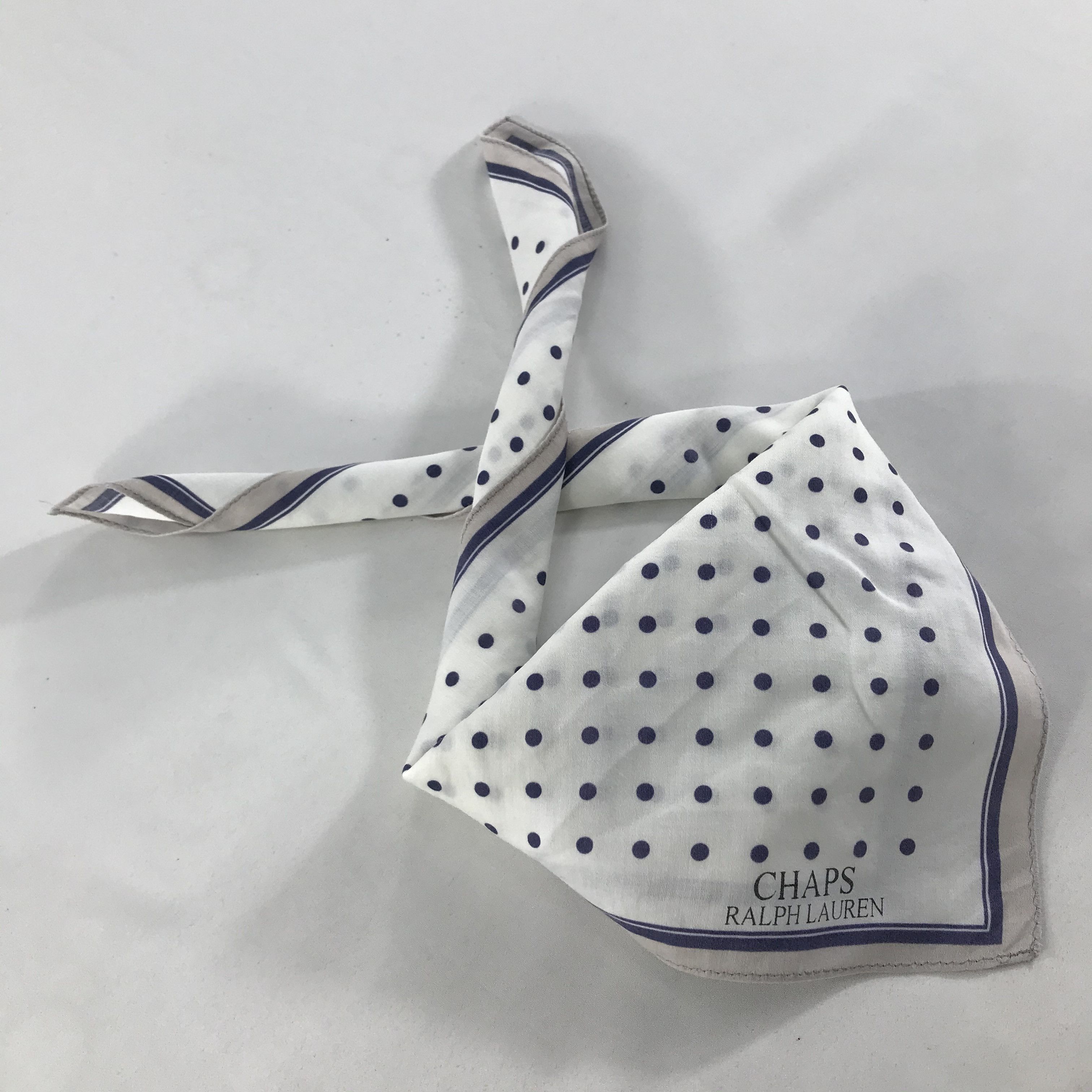Chaps Ralph Lauren × Vintage Chaps Ralph Lauren Bandana / Handkerchief/Neckerchief -S1748 Size ONE SIZE - 5 Thumbnail