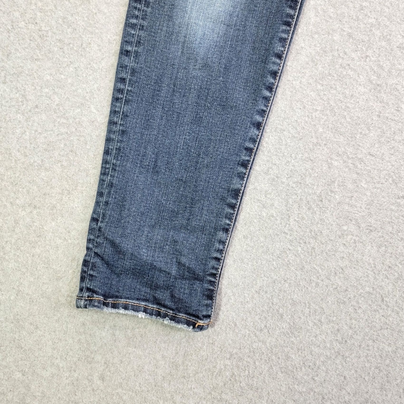 American Eagle Outfitters American Eagle Skinny Super Stretch Blue Denim Jeans Women Size 8 Pants Size 30" / US 8 / IT 44 - 3 Thumbnail