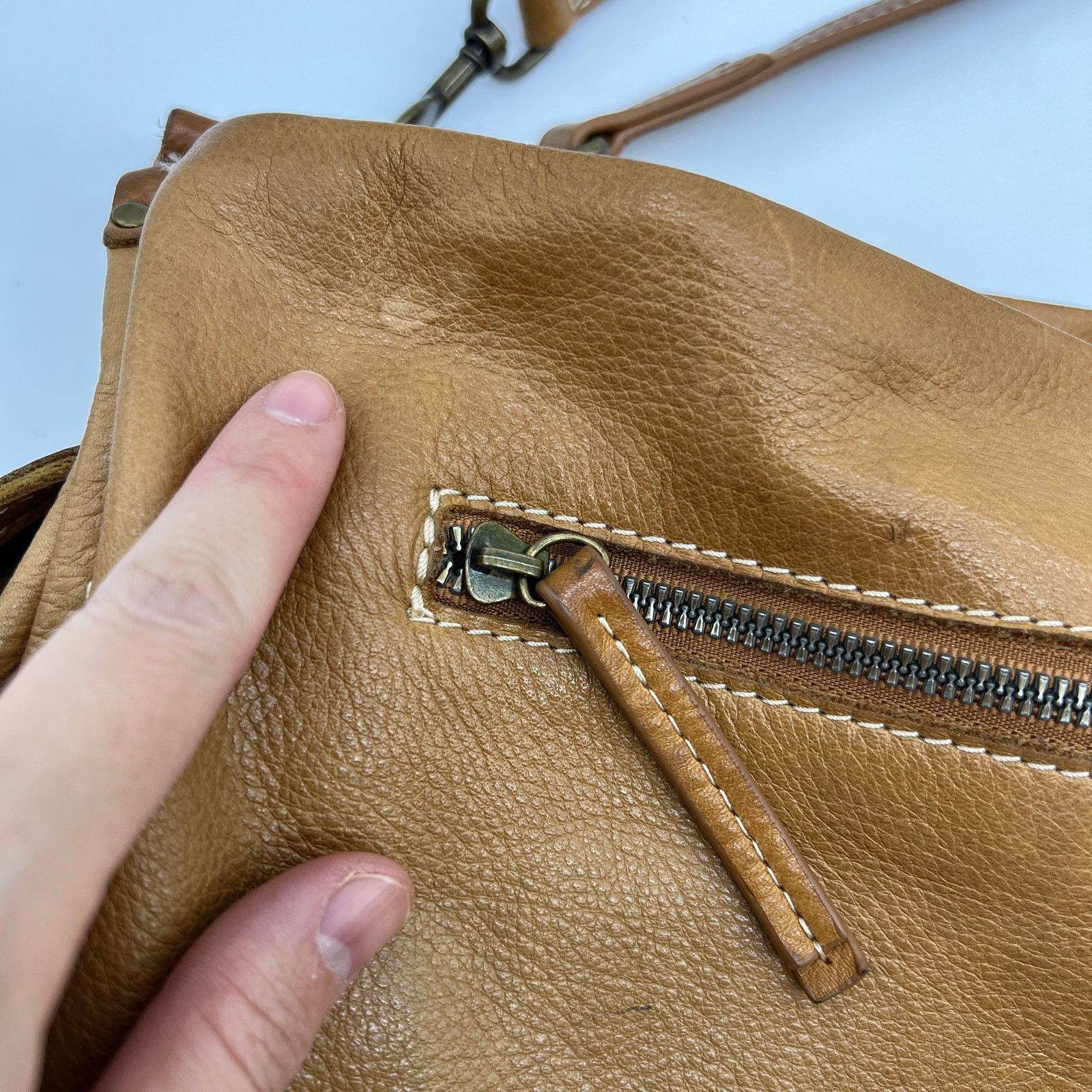 Other American Leather Co Womens Brown Leather Purse Size ONE SIZE - 13 Thumbnail