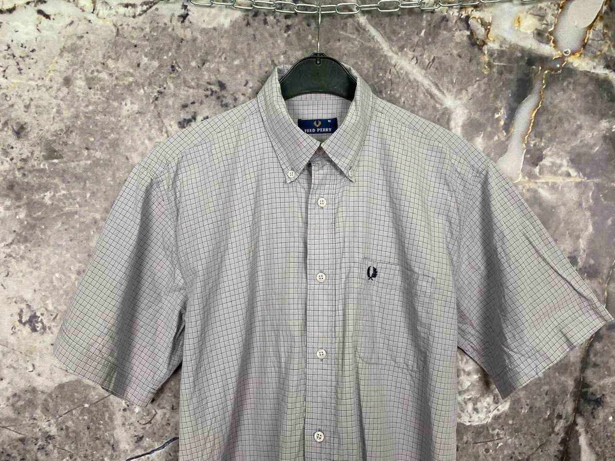 Fred Perry × Vintage Men’s Fred Perry Shirt Button Up Streetwear Size Medium Size US M / EU 48-50 / 2 - 2 Thumbnail