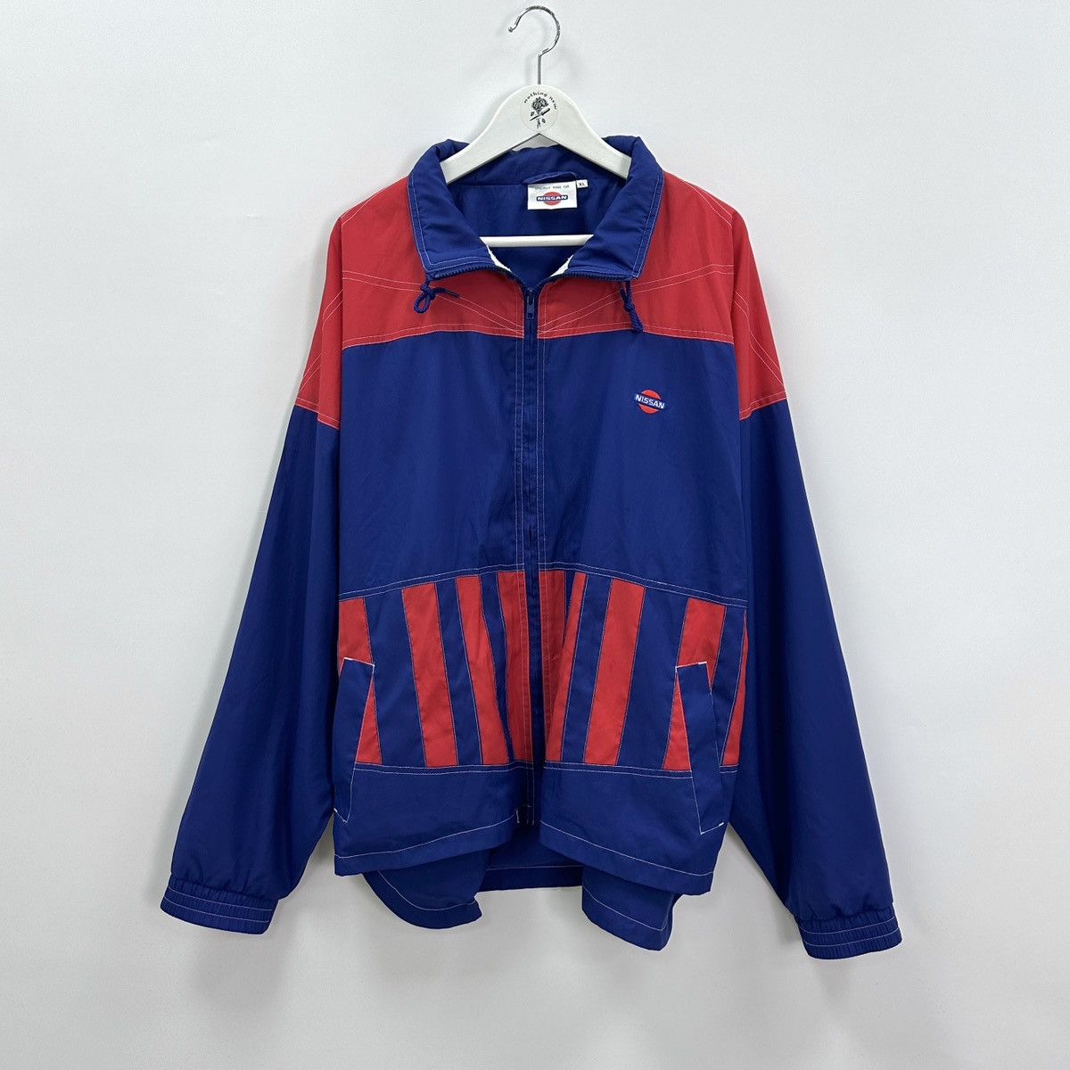 Vintage Vintage 90s Nissan Racing Formula 1 jacket Japan y2k hype og Size US XL / EU 56 / 4 - 1 Thumbnail