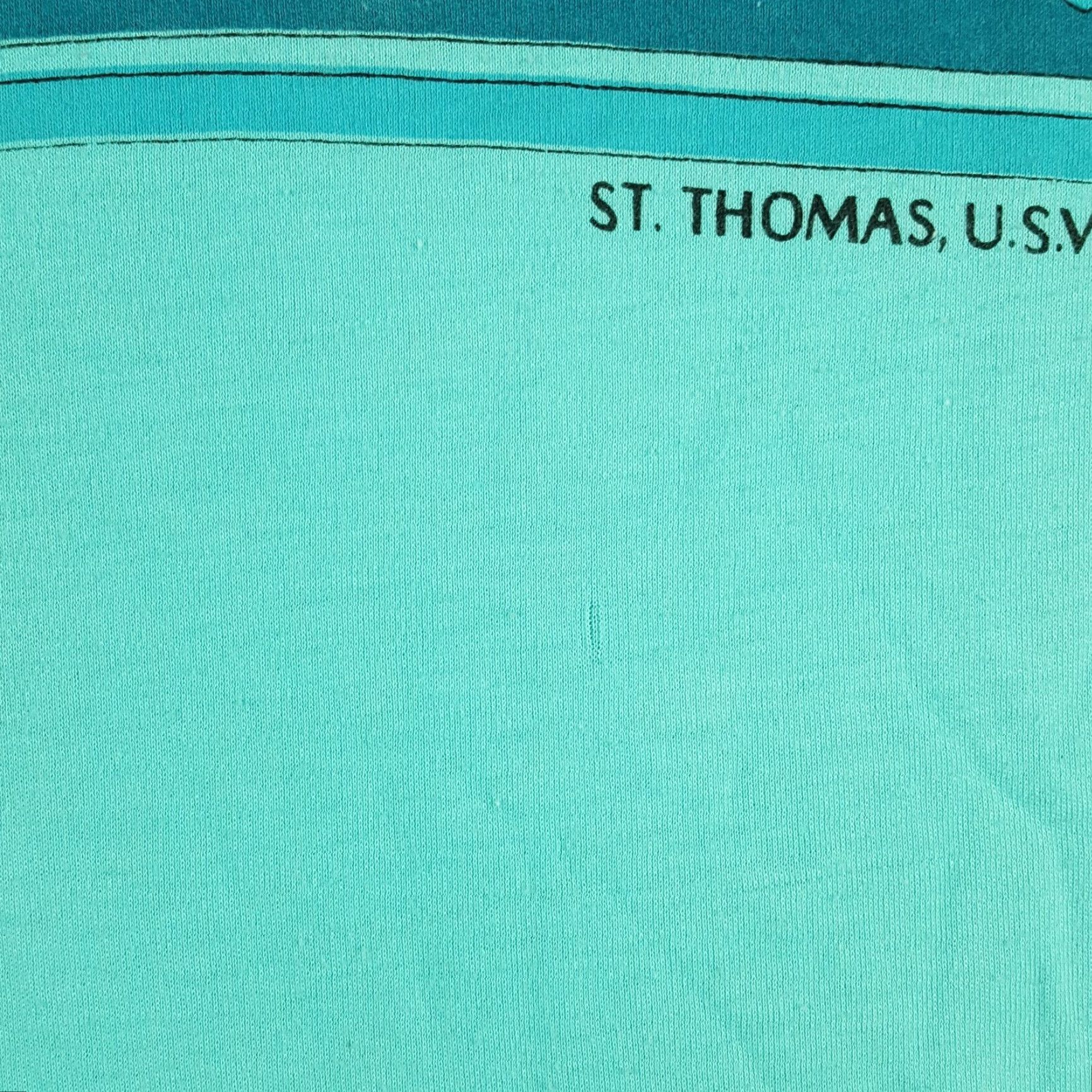 Vintage VINTAGE Vintage 80s St Thomas Surfer Wave Surf Tee Men's Size Small S Beach T Shirt Size US S / EU 44-46 / 1 - 4 Thumbnail