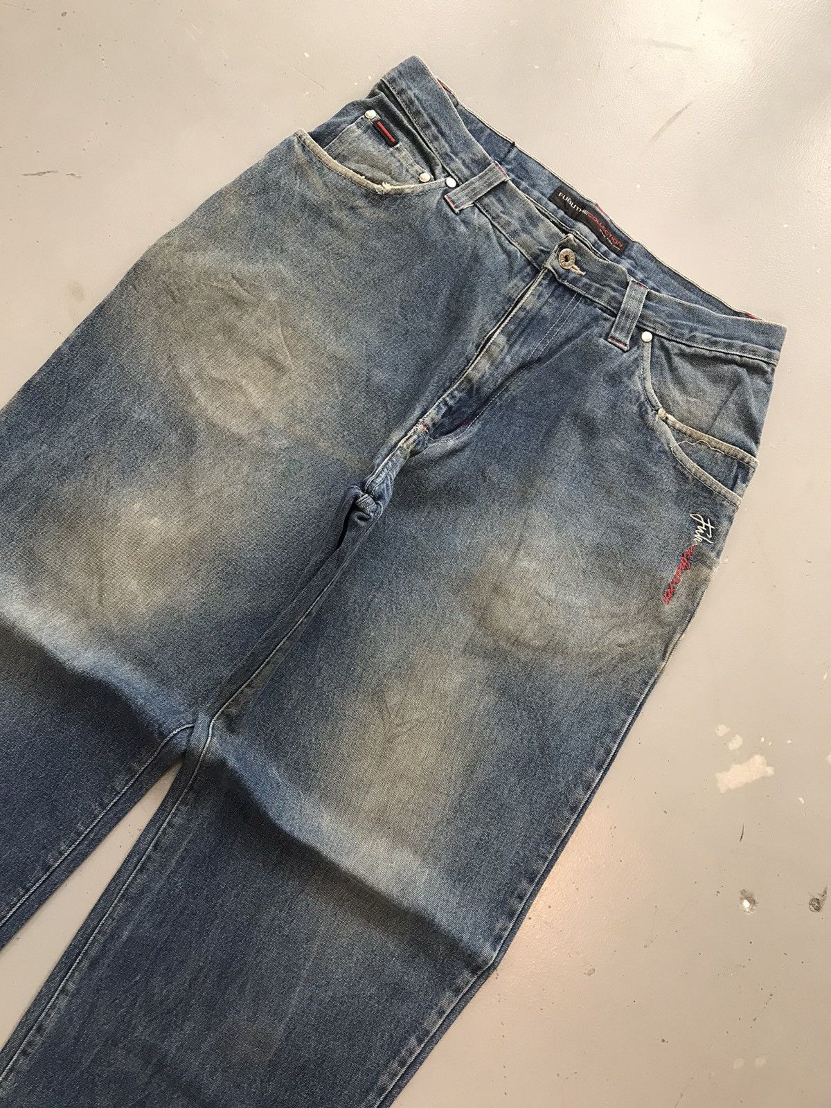 Fubu × Vintage Vintage Fubu the collection straight fit denim Size US 36 / EU 52 - 7 Thumbnail
