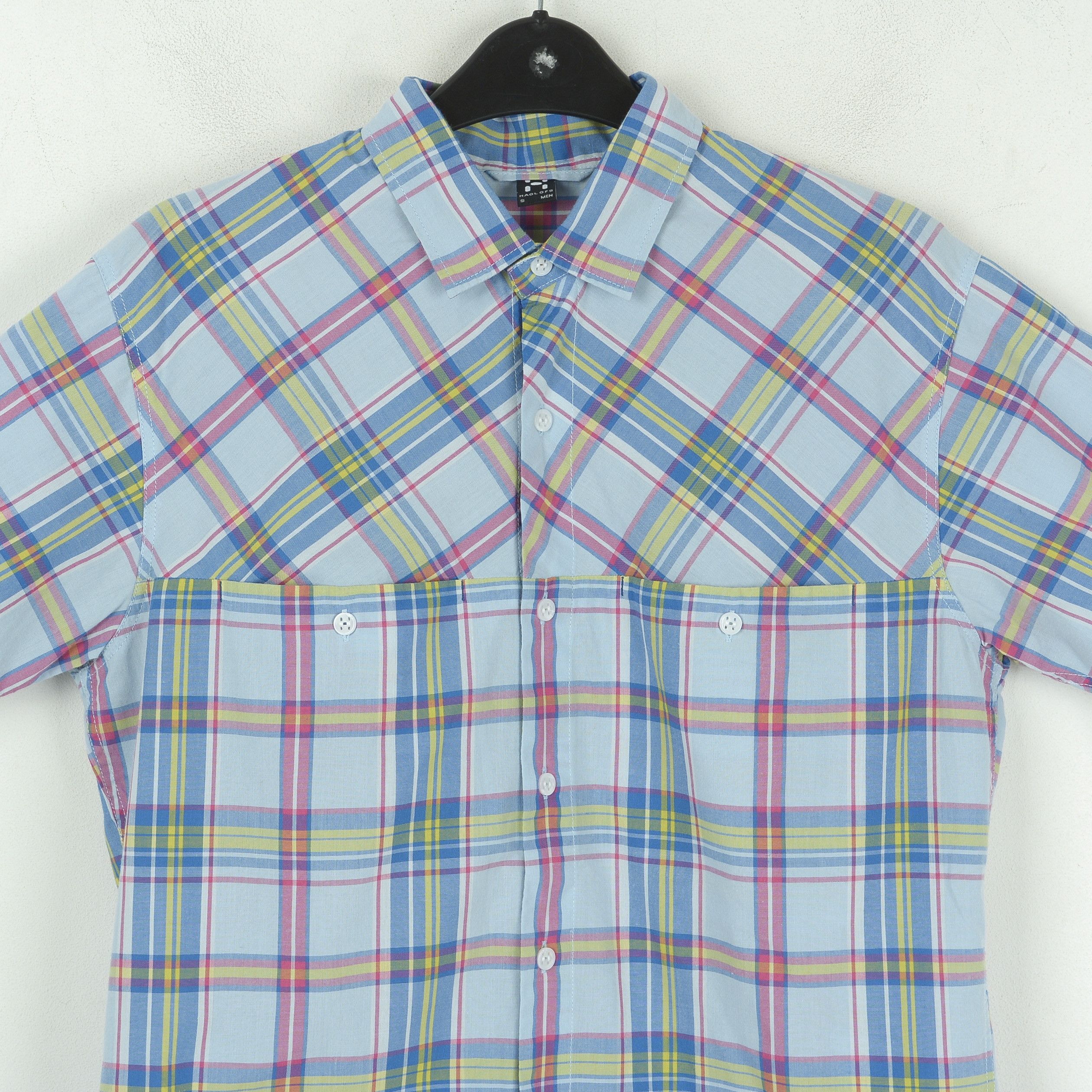 Haglofs KAHA Men Casual Shirt Check Formal Button Up Short Sleeved Size US S / EU 44-46 / 1 - 2 Thumbnail