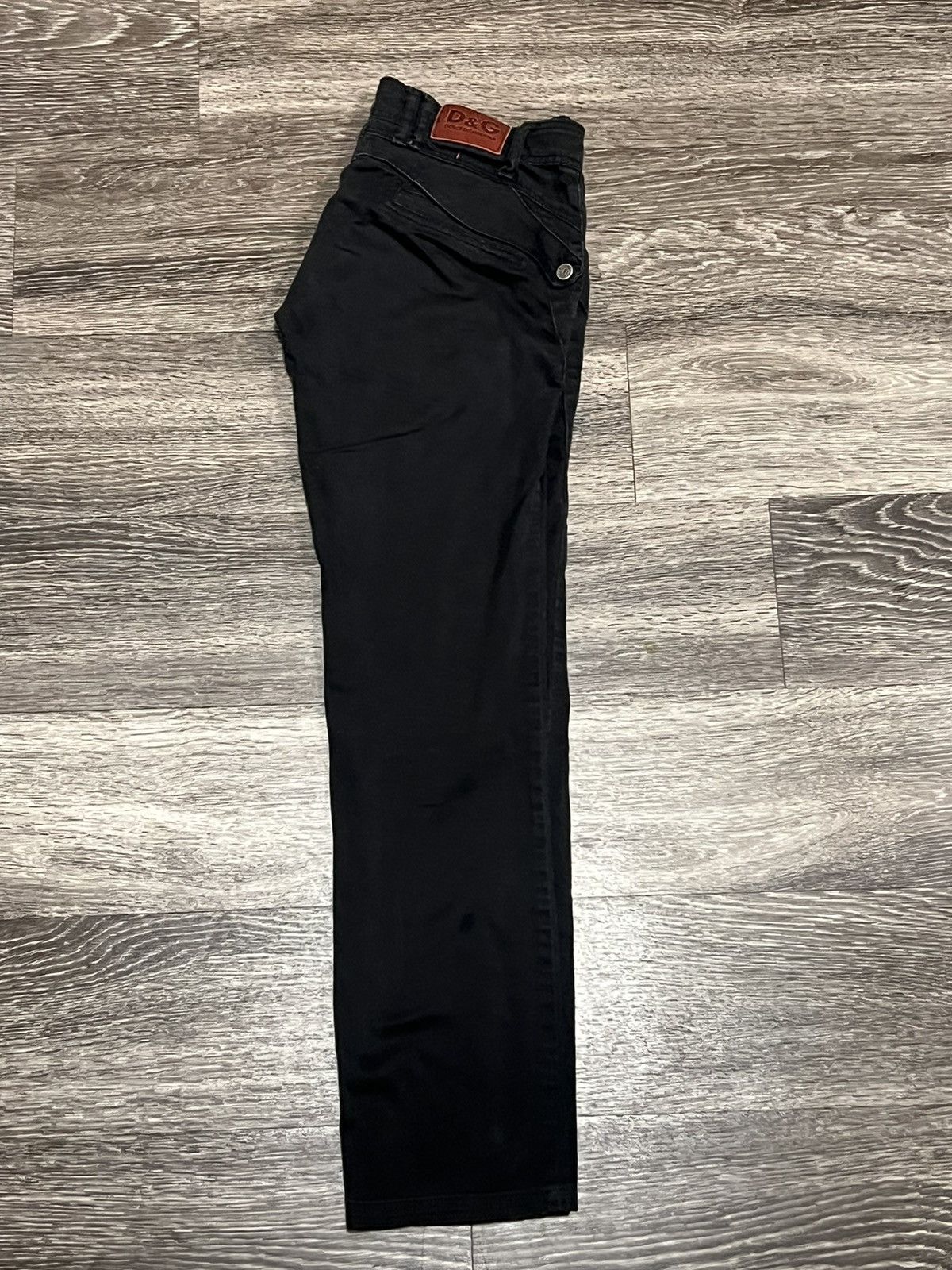 Designer × Dolce & Gabbana × Vintage Dolce & Gabbana Cross Button Pants Size 27" / US 4 / IT 40 - 3 Thumbnail