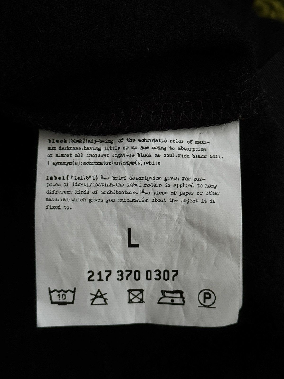 Rundholz Rundholz avant garde wool linen blend black cargo skirt Size 32" / US 10 / IT 46 - 5 Thumbnail