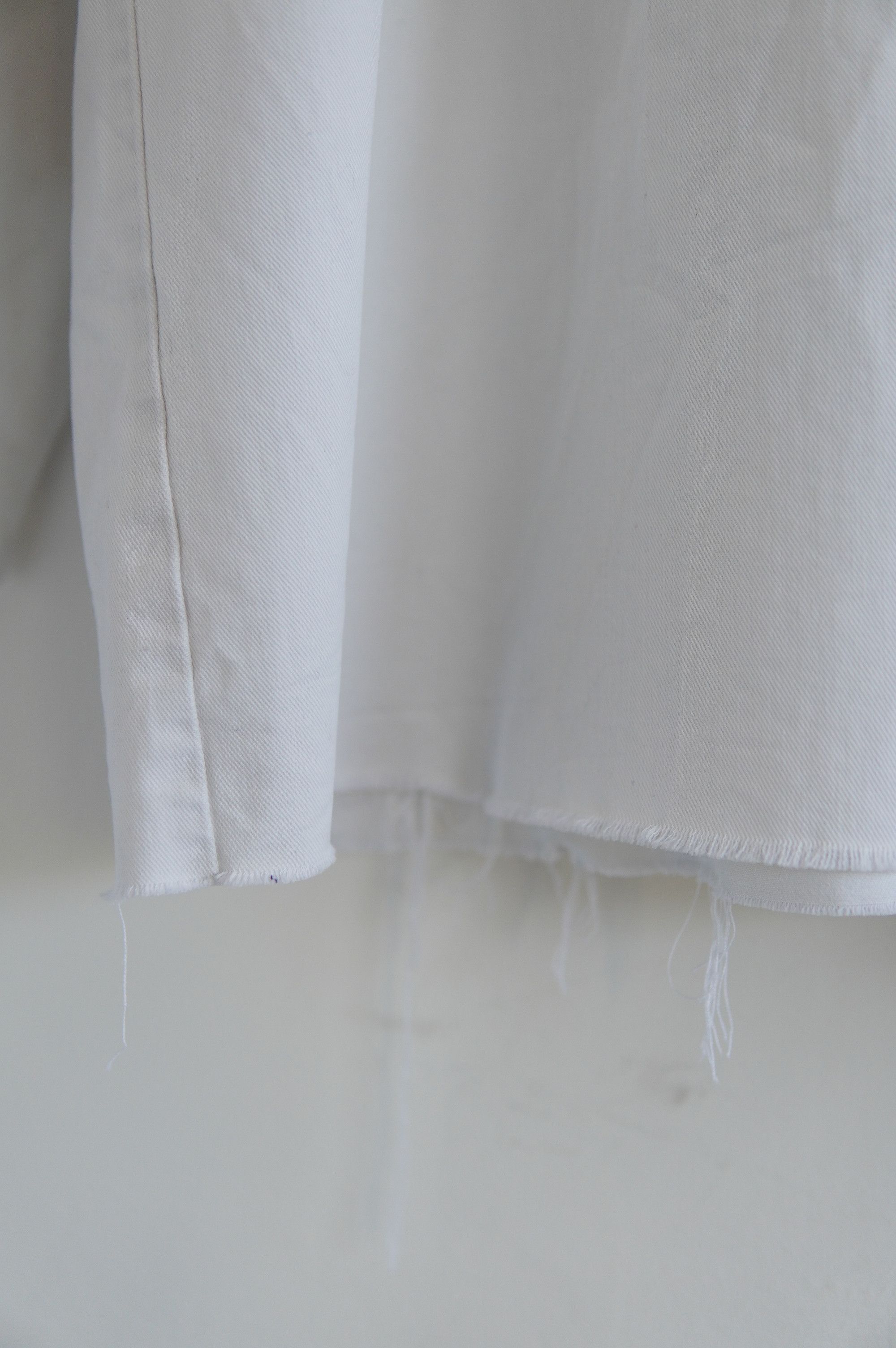 Le Laboureur Vintage Rare 70s Chore French Cropped Worker White Jacket Size US XL / EU 56 / 4 - 8 Thumbnail