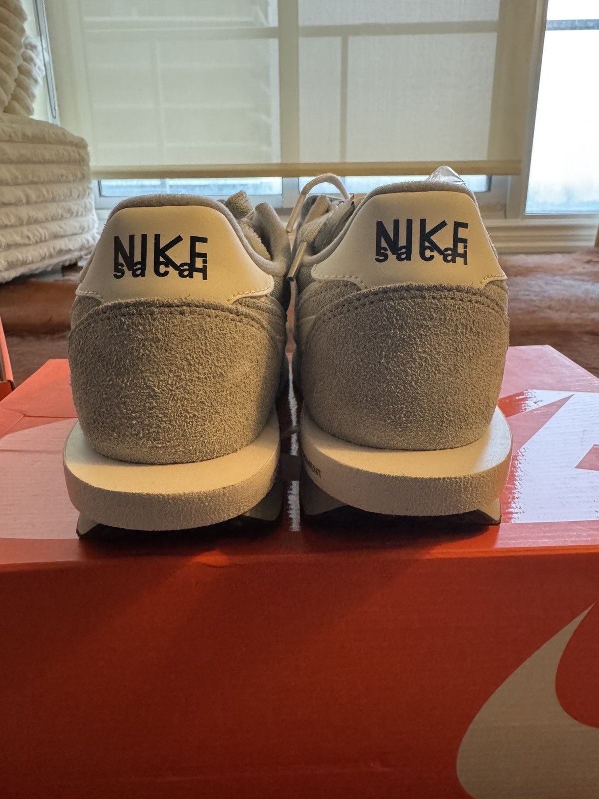 Fragment Design × Nike × Sacai Fragment Design x Sacai x Nike LDWaffle SF Grey Size US 10 / EU 43 - 4 Thumbnail