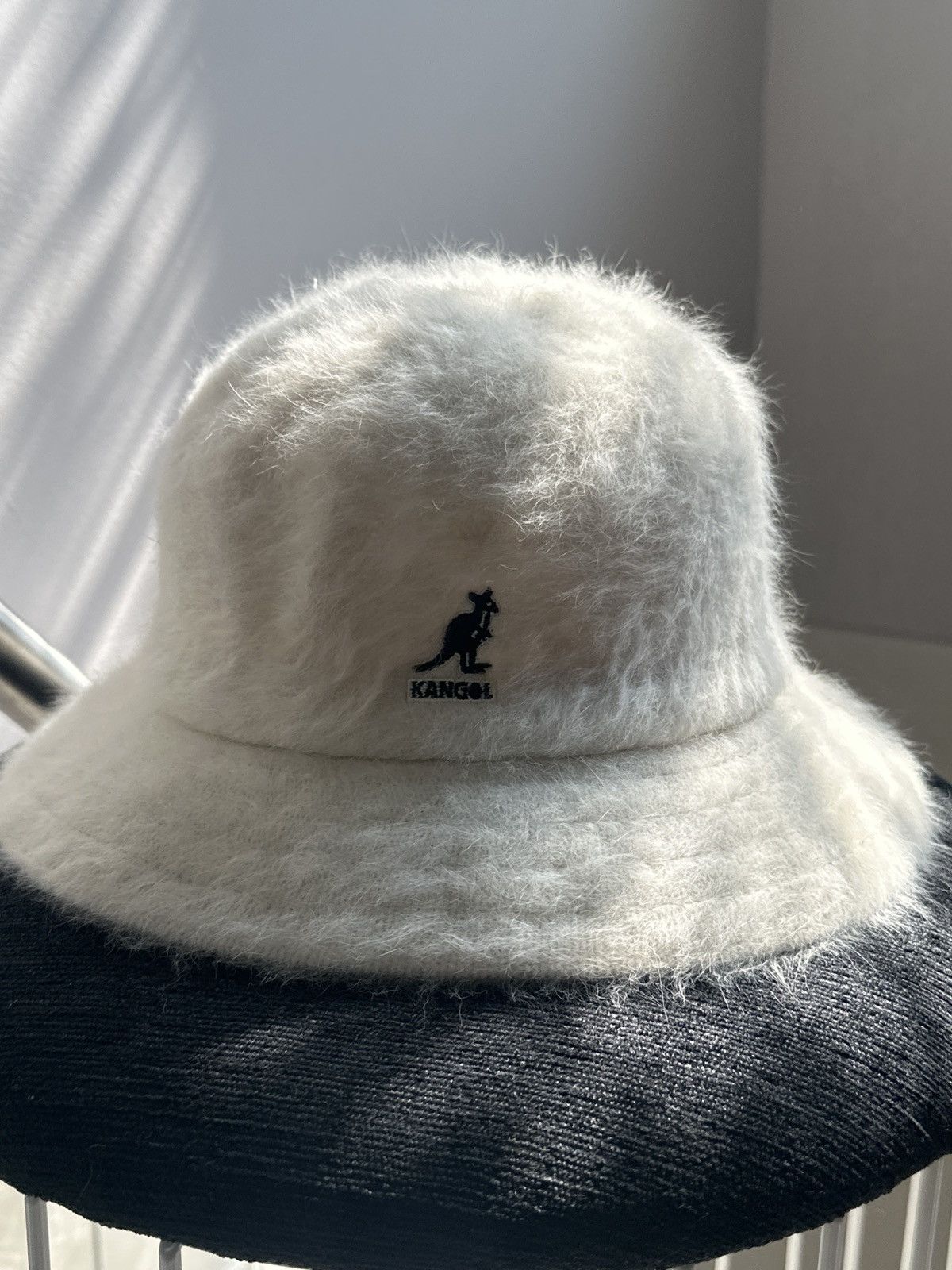 Designer × Kangol × Vintage Kangol K3017ST Fugora Causal Ivory Size ONE SIZE - 1 Thumbnail