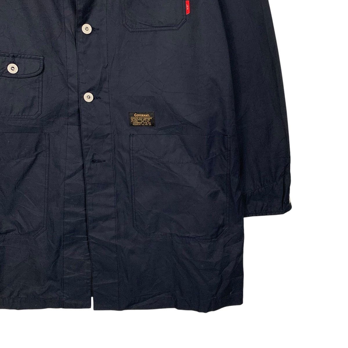 COVERNAT COVERNAT Work Shirt Light Chore Jacket #1883-C82 Size US L / EU 52-54 / 3 - 4 Thumbnail