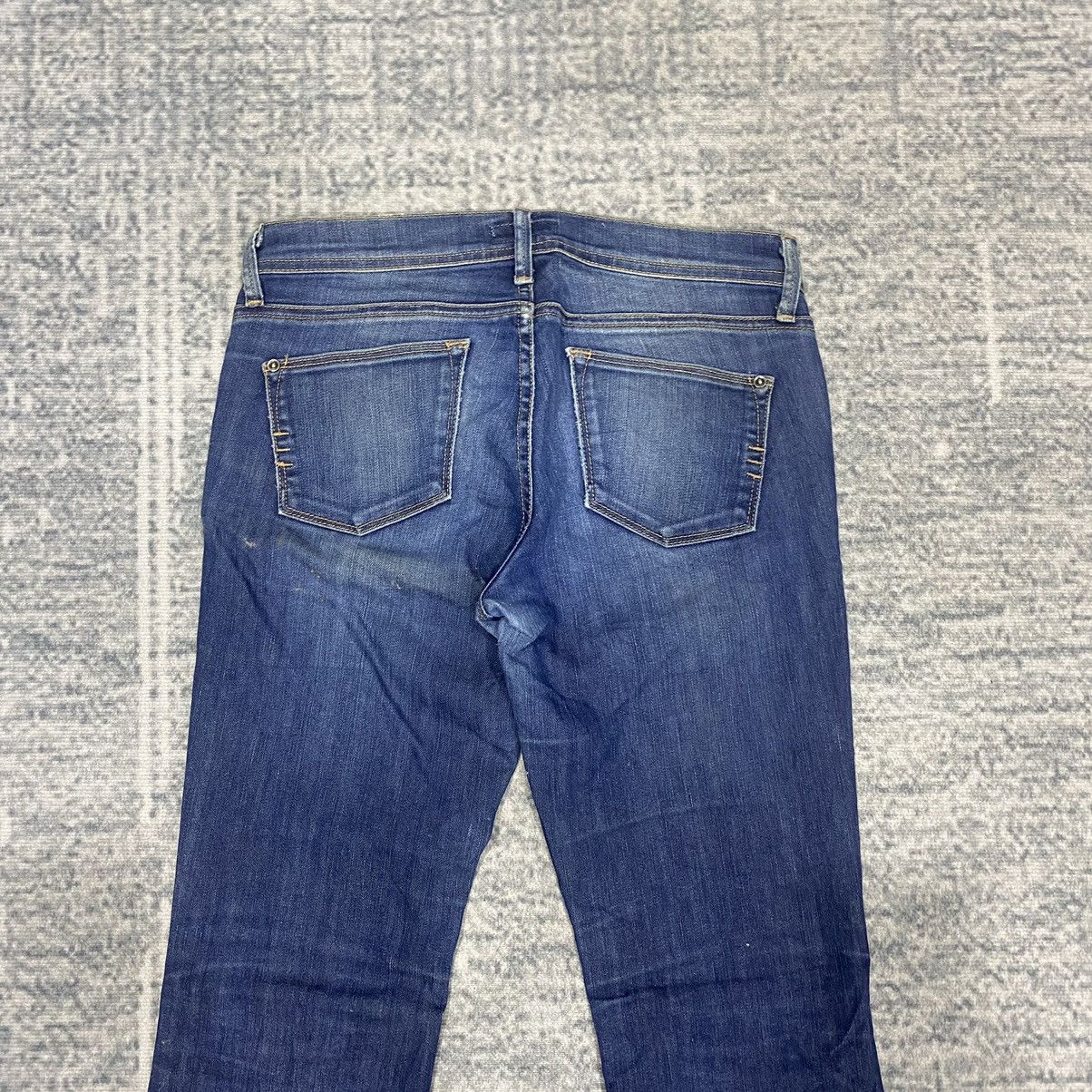 Hysteric Glamour × Japanese Brand × Le Grande Bleu (L.G.B.) Flare☠️ Bebe Bootcut Jeans USA Washed Vintage Designer Size US 29 - 8 Thumbnail