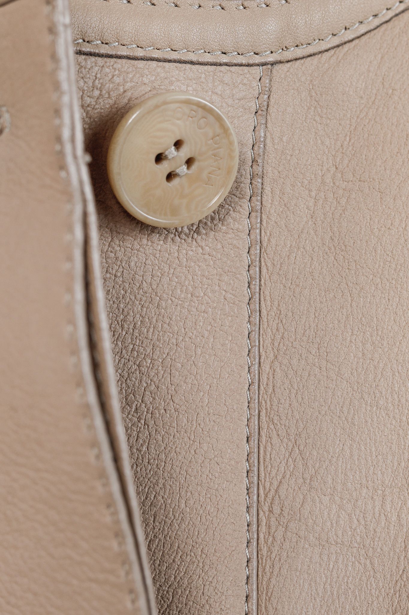 Loro Piana Loro Piana Ecru Lambskin Cropped Shearling Jacket Size S / US 4 / IT 40 - 9 Thumbnail