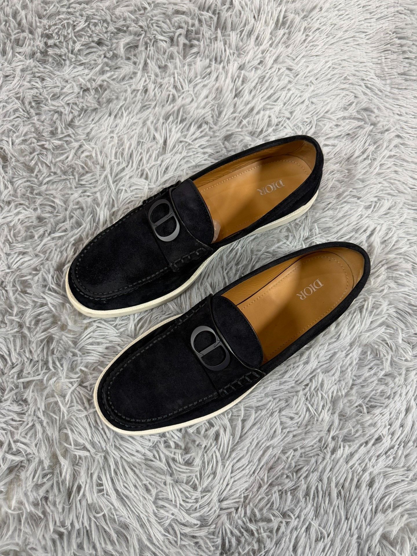 Dior Dior Leather Slip Ons 11 Men Size US 11 / EU 44 - 1 Thumbnail