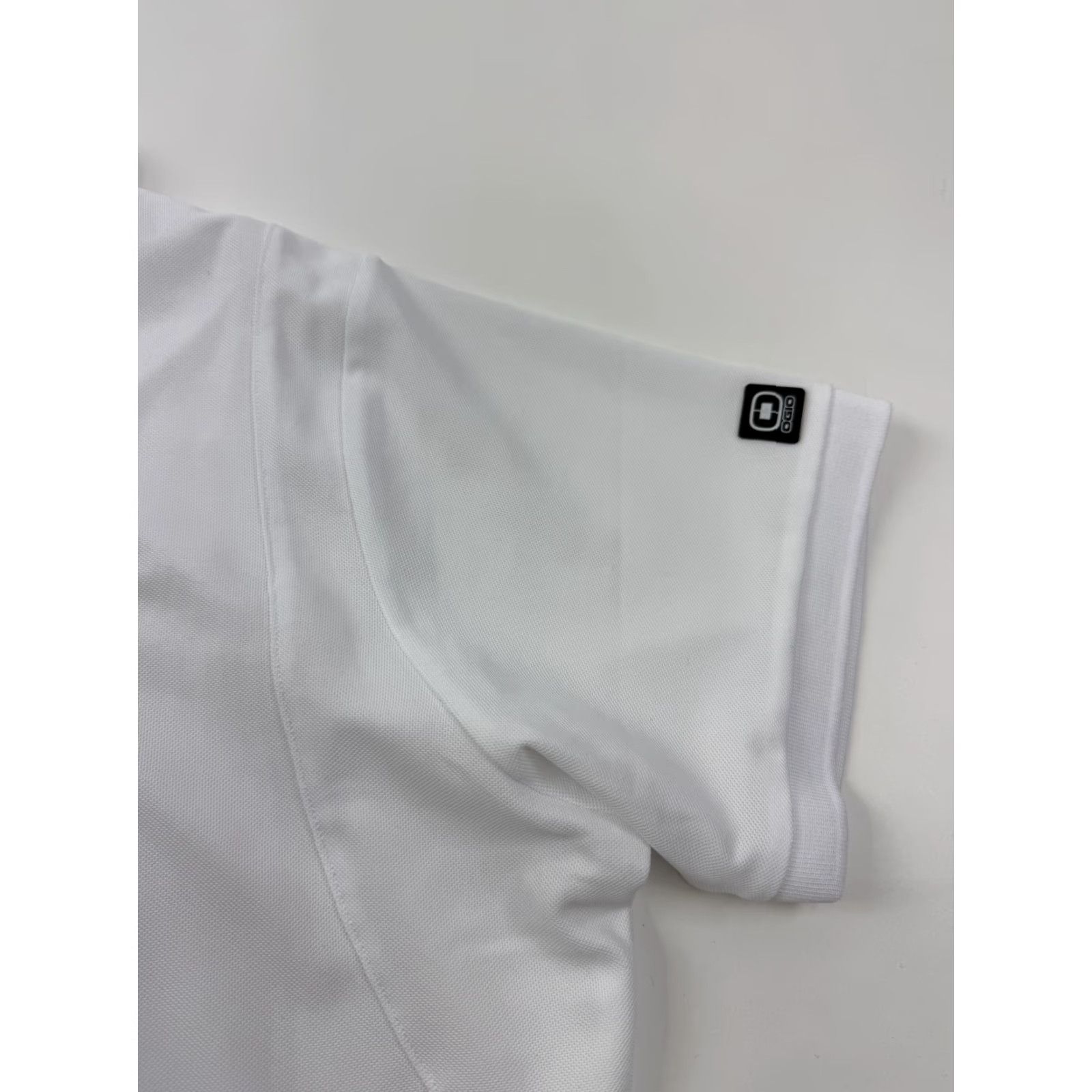 Vintage OGIO Polo Shirt Womens Large White Keen Utility Logo Short Sleeve Top Workwear Size L / US 10 / IT 46 - 3 Thumbnail