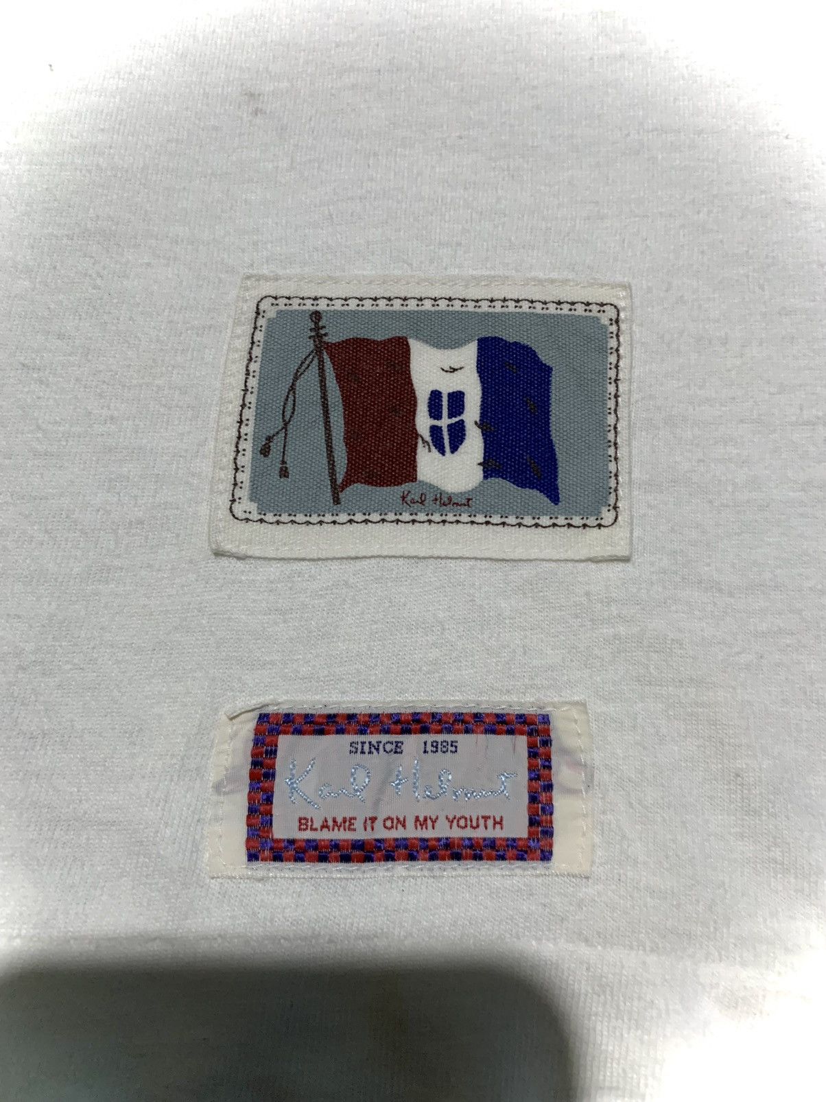 Karl Helmut Vintage Karl Helmut blame it on my youth patch tanktop Size US M / EU 48-50 / 2 - 3 Thumbnail