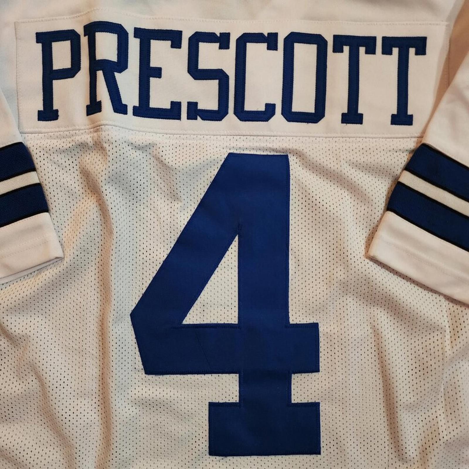 Other Dak Prescott #4 Dallas Cowboys white jersey Size XL Size US XL / EU 56 / 4 - 3 Thumbnail