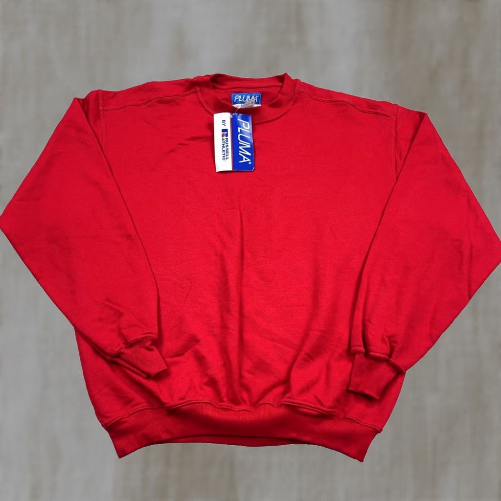 Russell Athletic VINTAGE Russell Athletic Sweatshirt Men XL Red Crewneck Size US XL / EU 56 / 4 - 1 Thumbnail