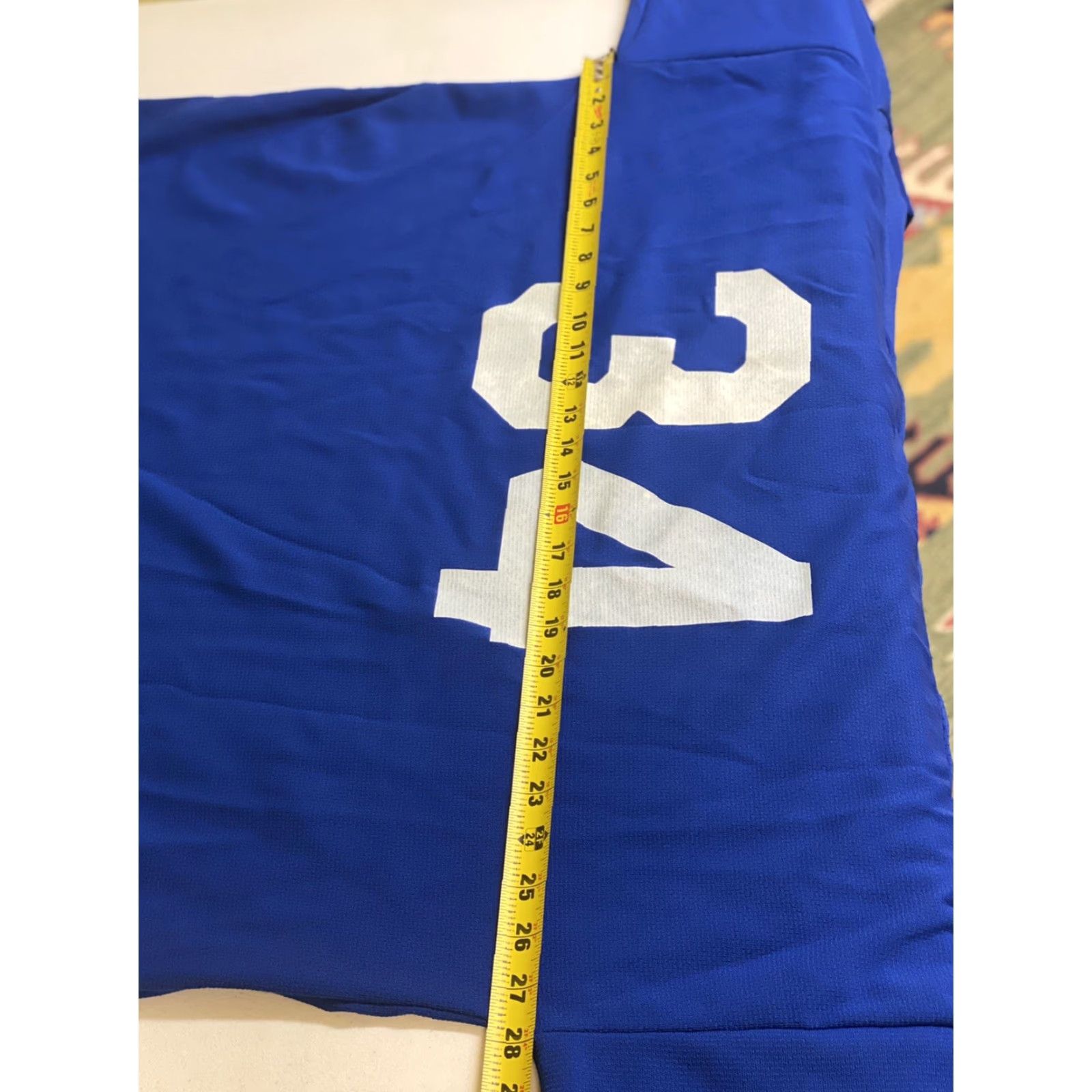 Vintage VINTAGE Moore Sports Jersey Hockey Blue 2XL Adult Long Sleeve Athletic Knit School University Mens Jersey XXL Blues Size US XXL / EU 58 / 5 - 5 Thumbnail