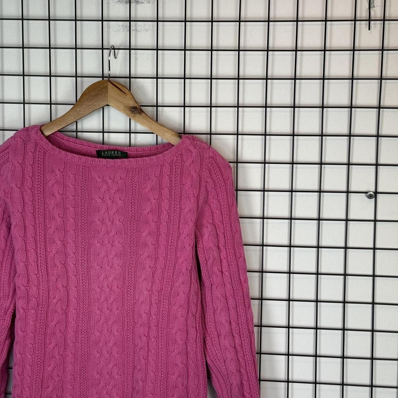 Polo Ralph Lauren Ralph Lauren Polo Cable Knit Jumper Vintage 90s Size S / US 4 / IT 40 - 3 Thumbnail