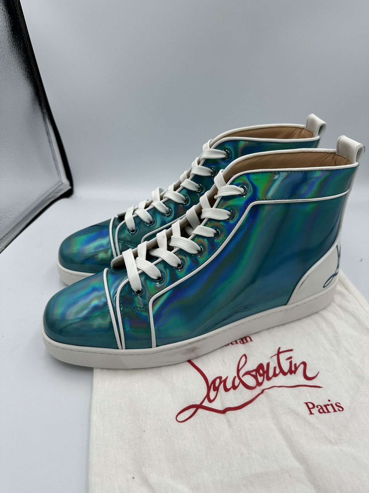Christian Louboutin Christian Louboutin High Top Sneakers Size US 13 / EU 46 - 6 Thumbnail