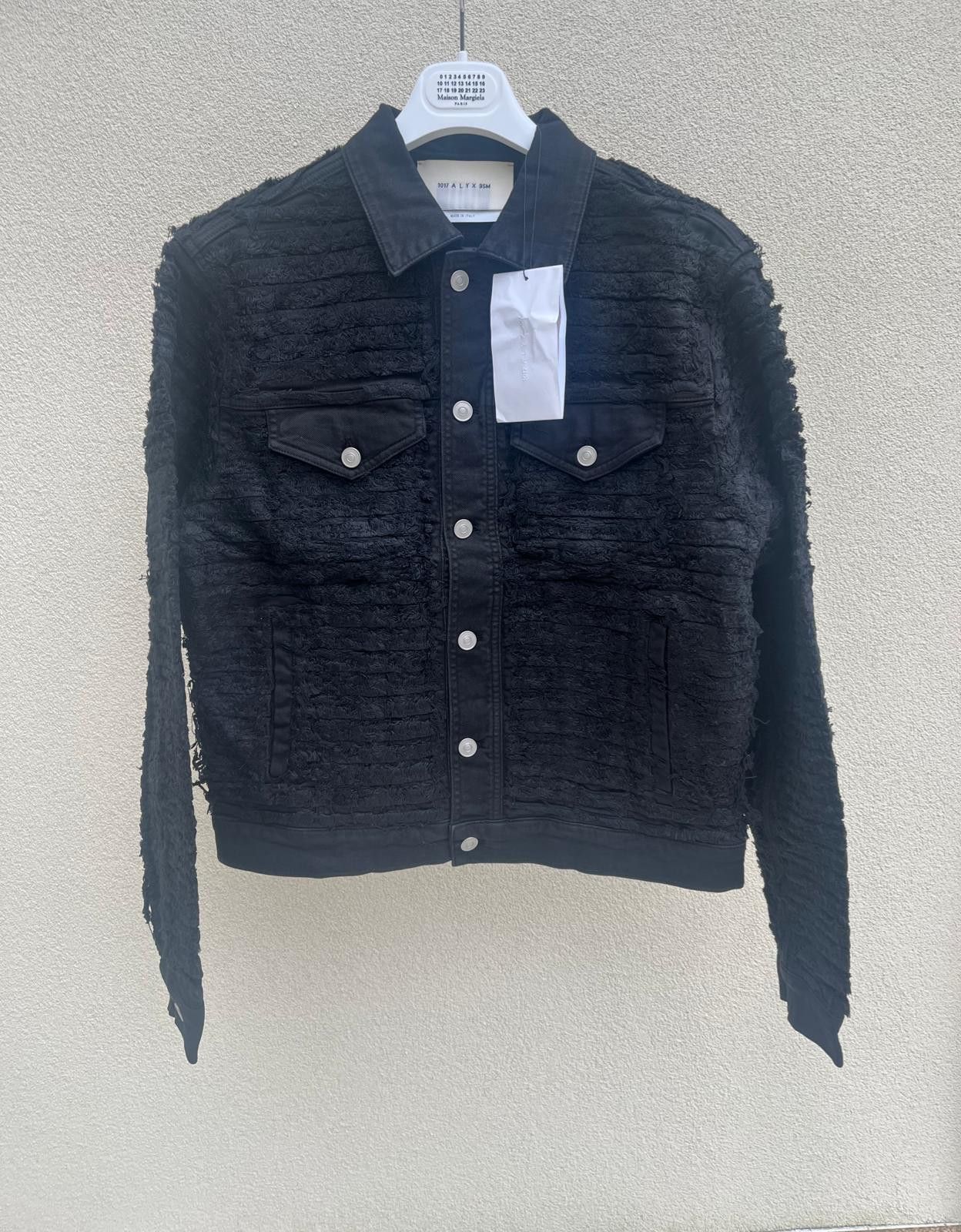 Alyx × Blackmeans Distressed Denim Jacket in Black Size US M / EU 48-50 / 2 - 1 Thumbnail