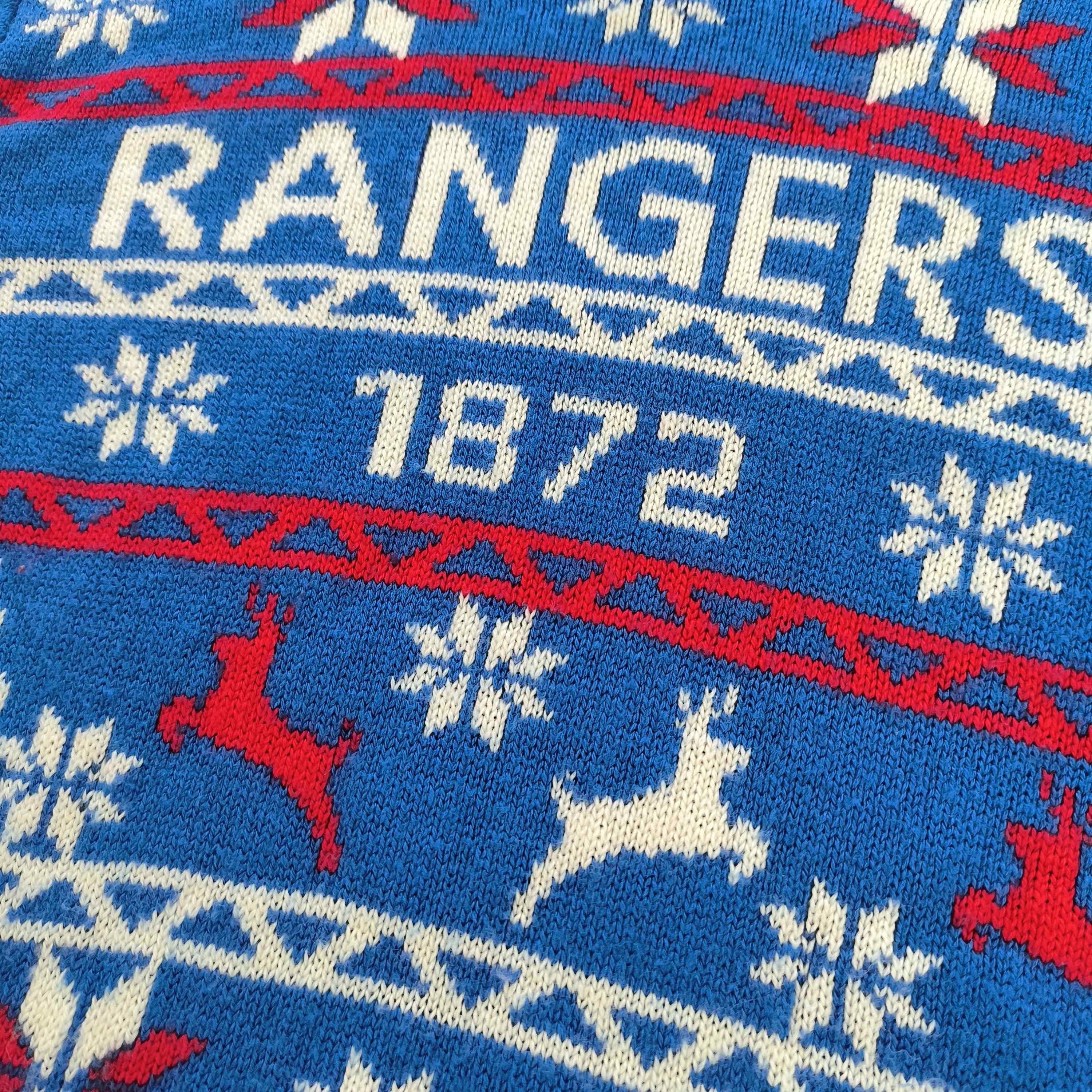 Other Rangers Christmas football sweater size M Size US M / EU 48-50 / 2 - 3 Thumbnail