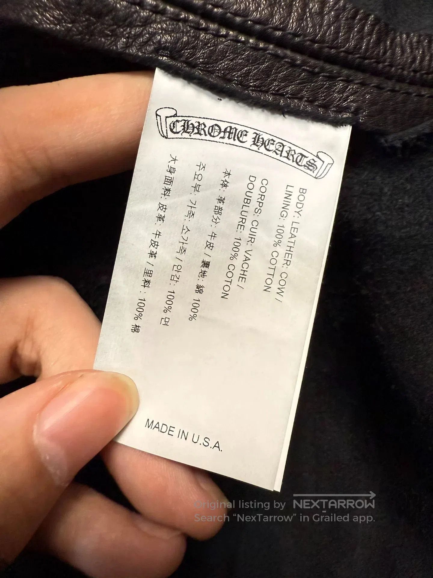 Chrome Hearts Chrome Hearts Cargo Leather Pants. Size US 33 - 6 Thumbnail