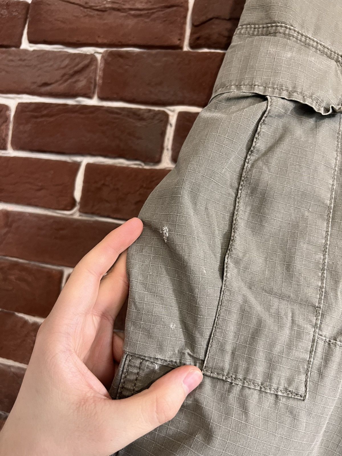 Carhartt Vintage 00s Carhartt Work Cargo Pants Hype Streetwear 31x32 Size US 32 / EU 48 - 10 Thumbnail