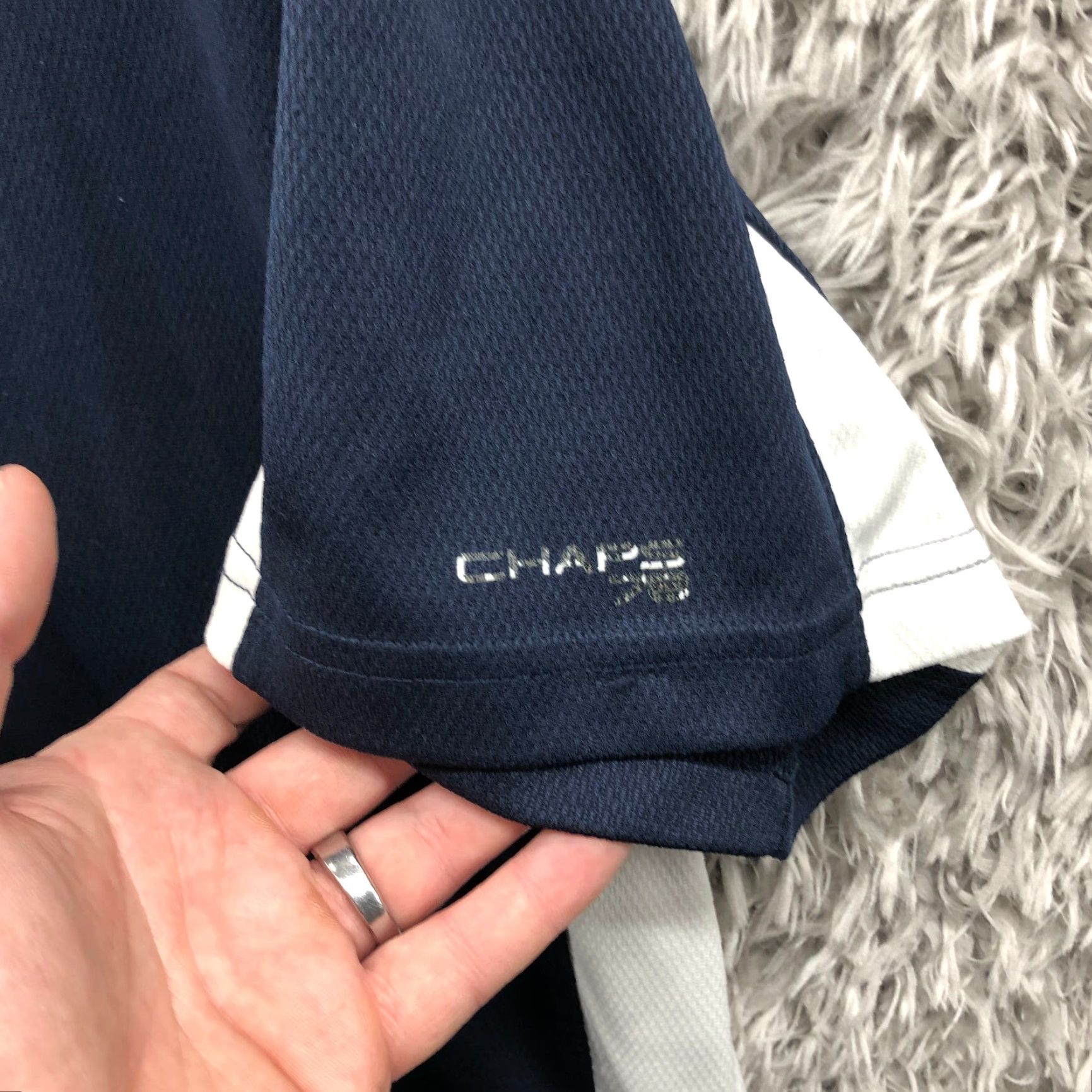 Chaps Chaps Stay Dry Polo Shirt Mens XL Blue Short Sleeve Golf Performance Stretch Tech Size US XL / EU 56 / 4 - 6 Thumbnail