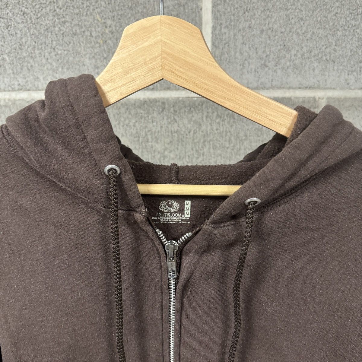 Vintage Thrashed Faded Distressed Green Zip Hoodie ERD Grunge Chrome Size US M / EU 48-50 / 2 - 5 Thumbnail
