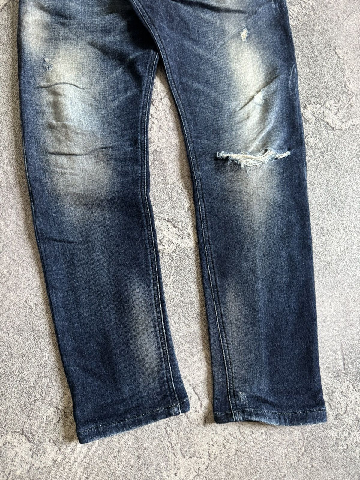 Diesel Diesel 32 krooley-ne Distressed denim jeans pants trousers Size US 32 / EU 48 - 7 Thumbnail