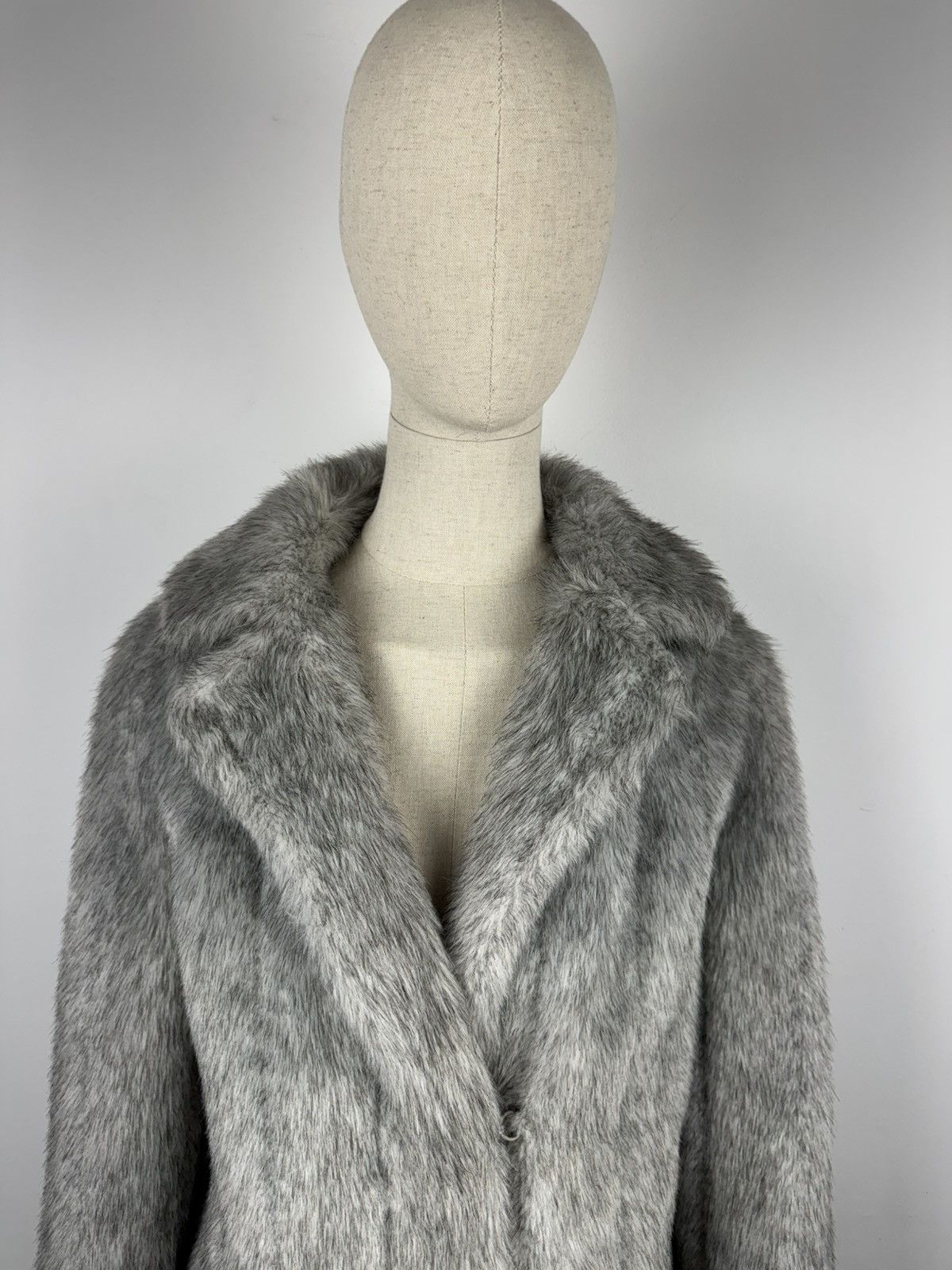 Vintage Women’s Vintage Astraka Of London Faux Fur Coat size 10 Size L / US 10 / IT 46 - 2 Thumbnail