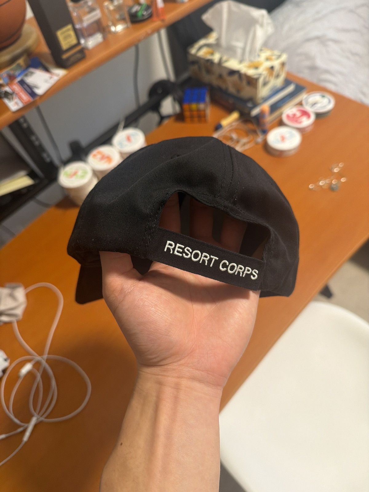 Resort Corps Resort Corps Red Stripe Hat Strapback Size ONE SIZE - 4 Thumbnail