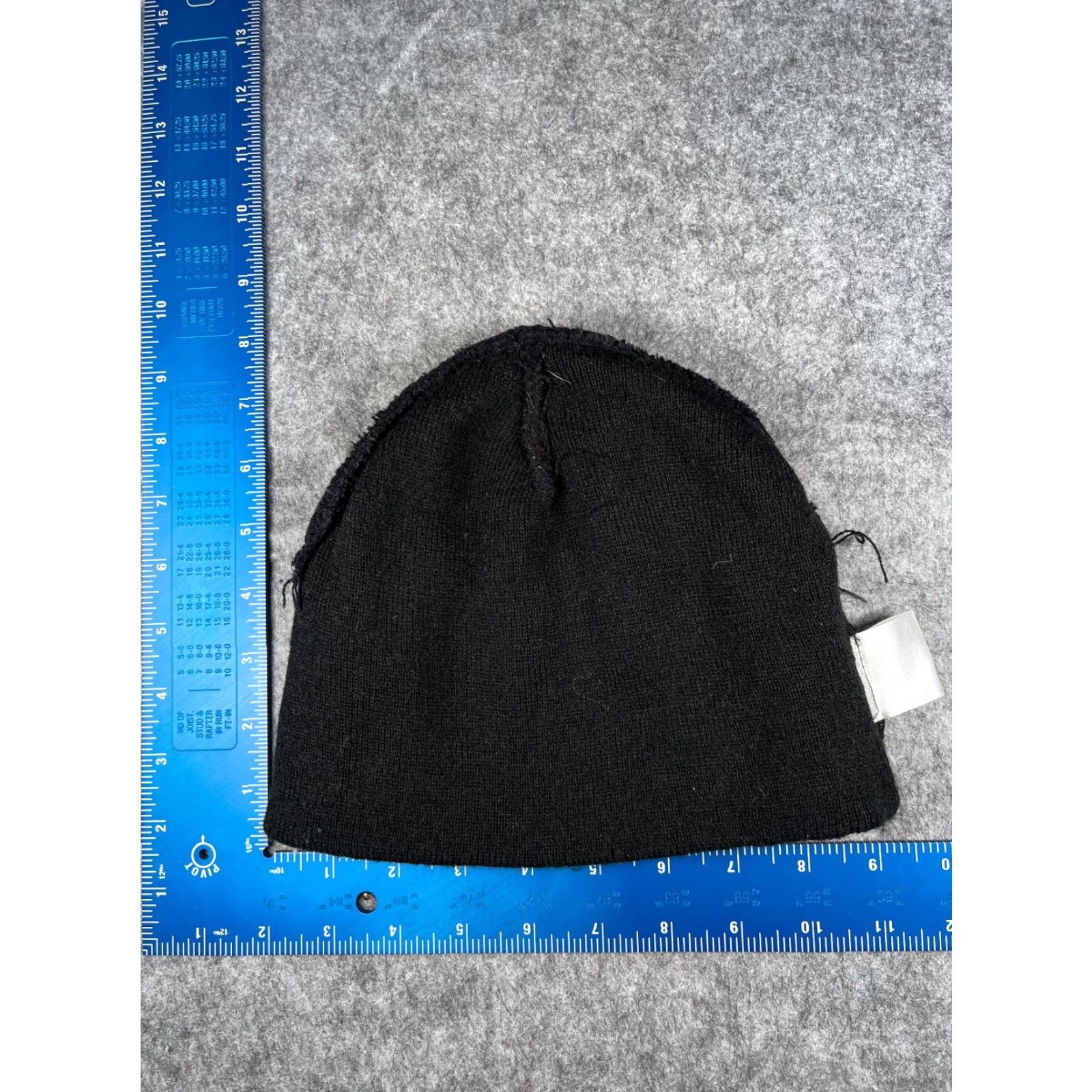 Vintage American Crown Arizona Beanie Adult One Size Black Gray Knit 100% Acrylic Mens Size ONE SIZE - 6 Thumbnail
