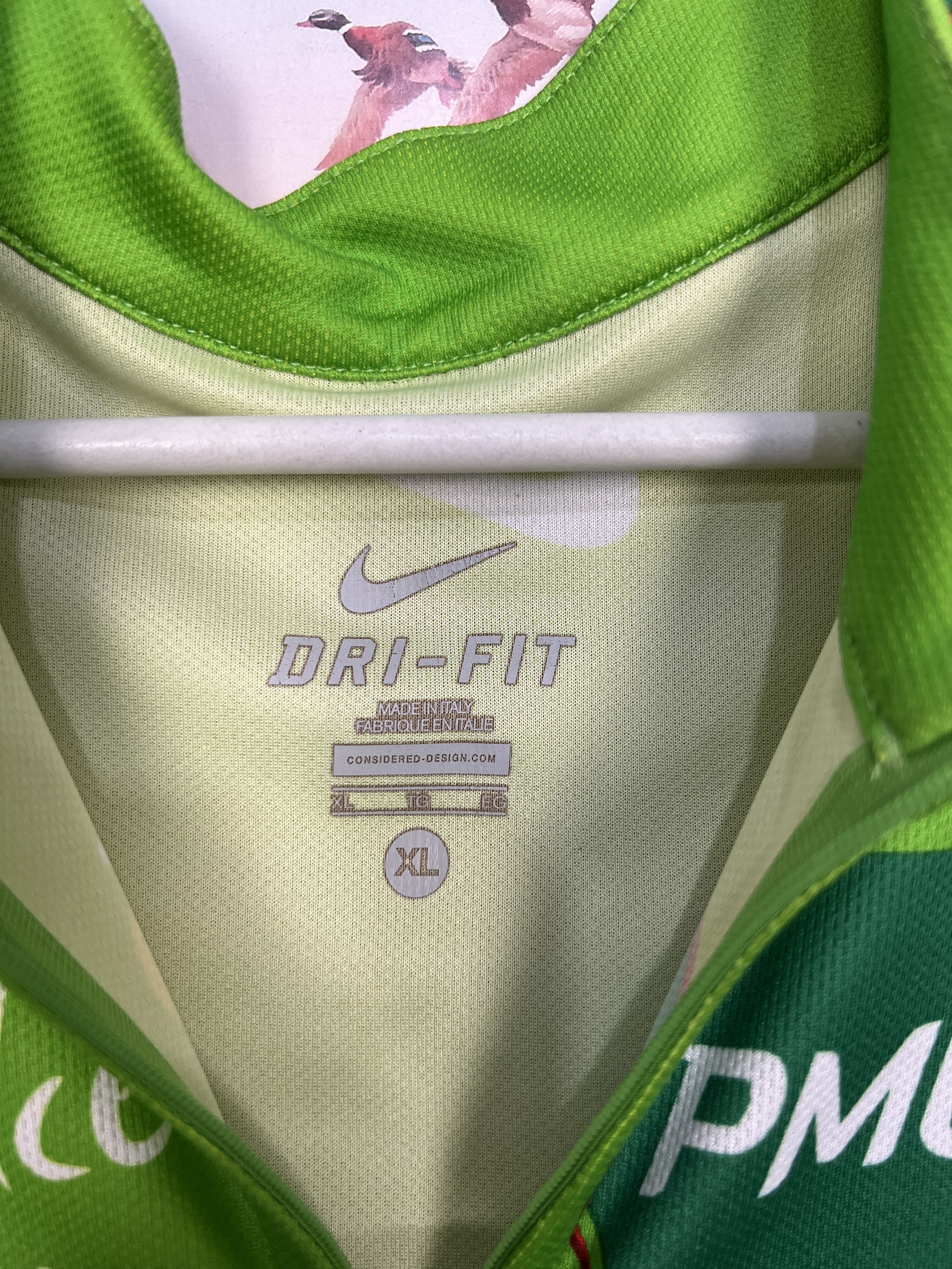 Nike Vintage 2010 Nike Jersey PMU Tour de France Green Cycling Size US XL / EU 56 / 4 - 8 Thumbnail