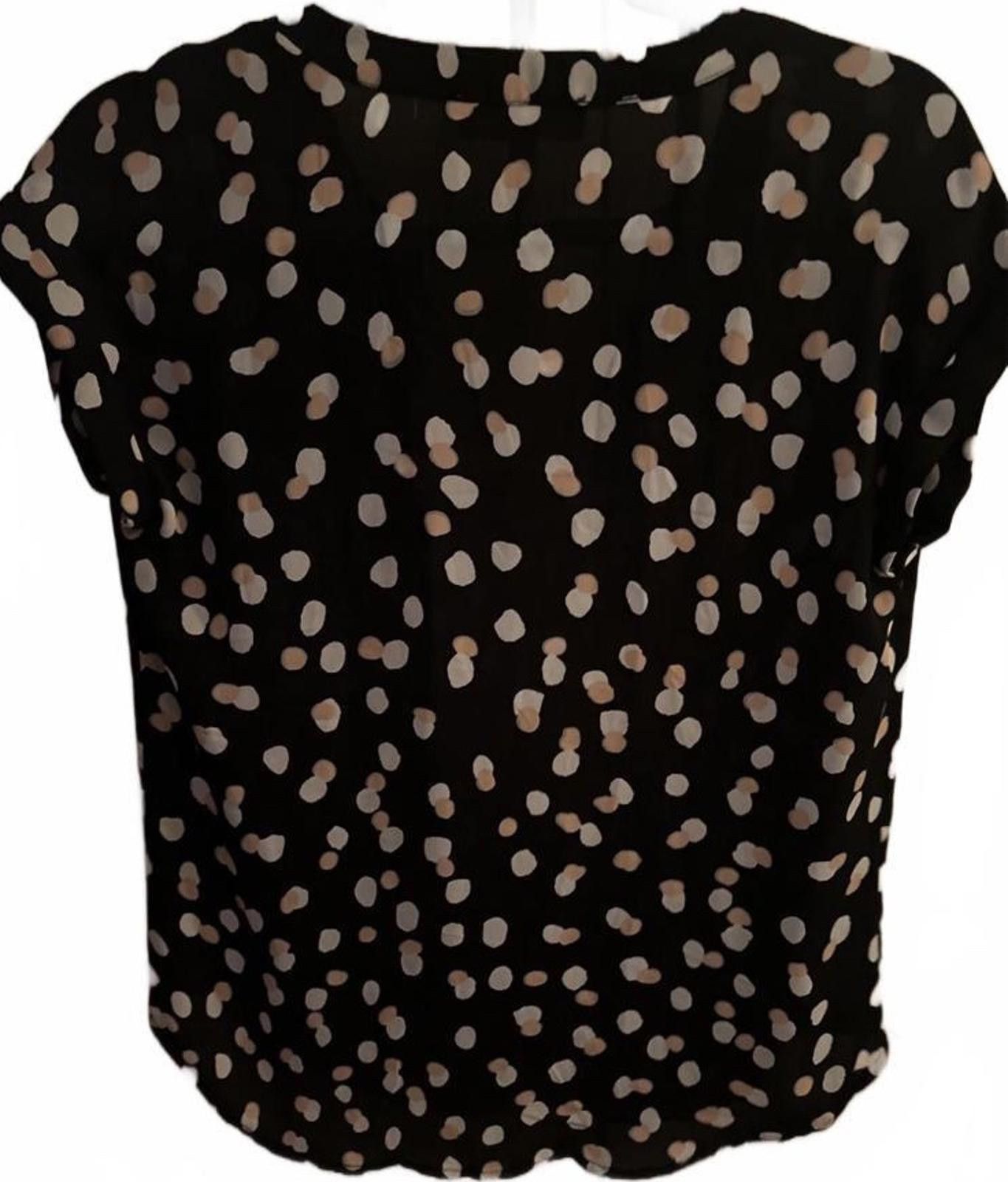 Other Philosophy Black and White Polka Dot Blouse - Size S Size S / US 4 / IT 40 - 3 Thumbnail