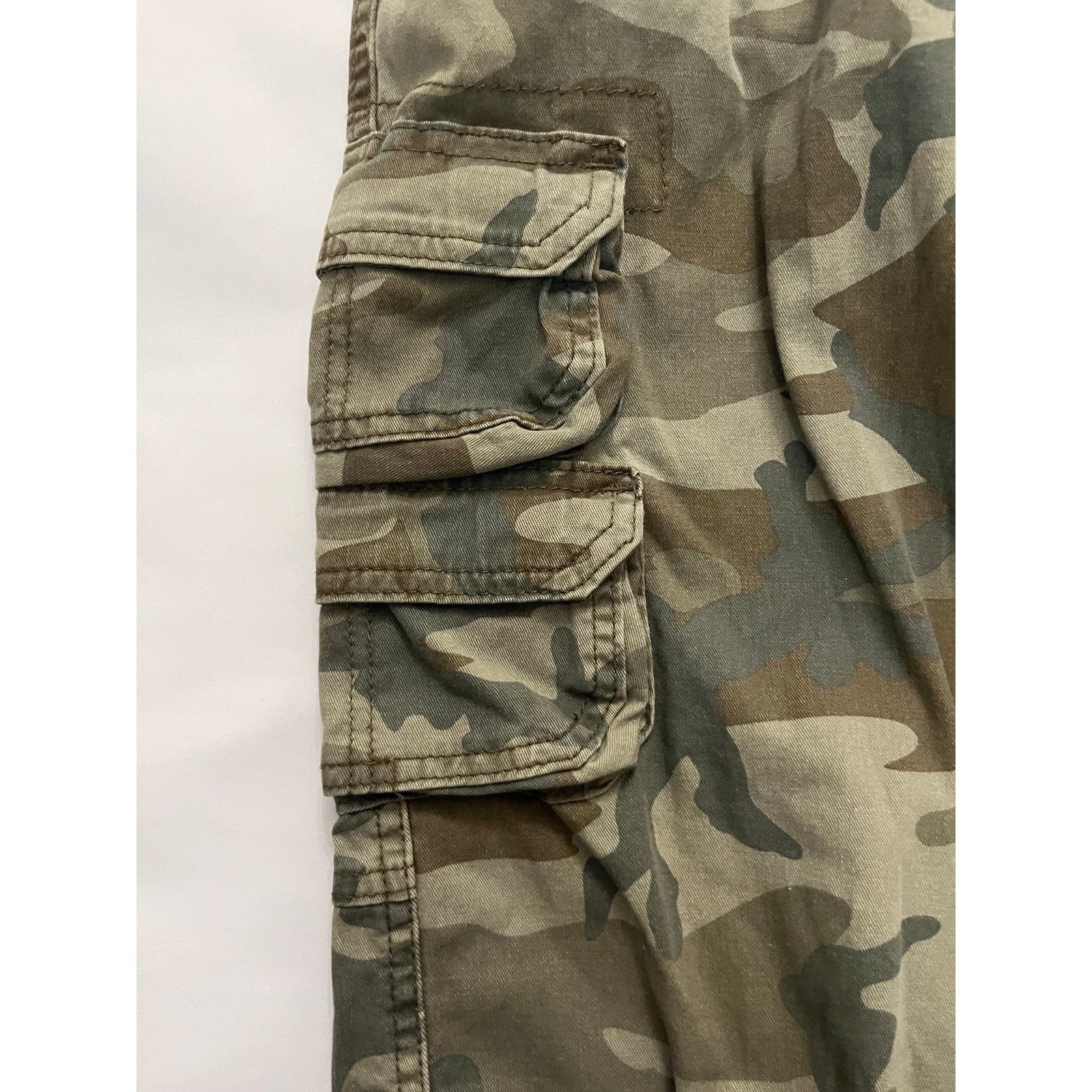 Wrangler Wrangler Mens Regular Taper Cargo Pants Camo Size 36x30 Size US 36 / EU 52 - 3 Thumbnail