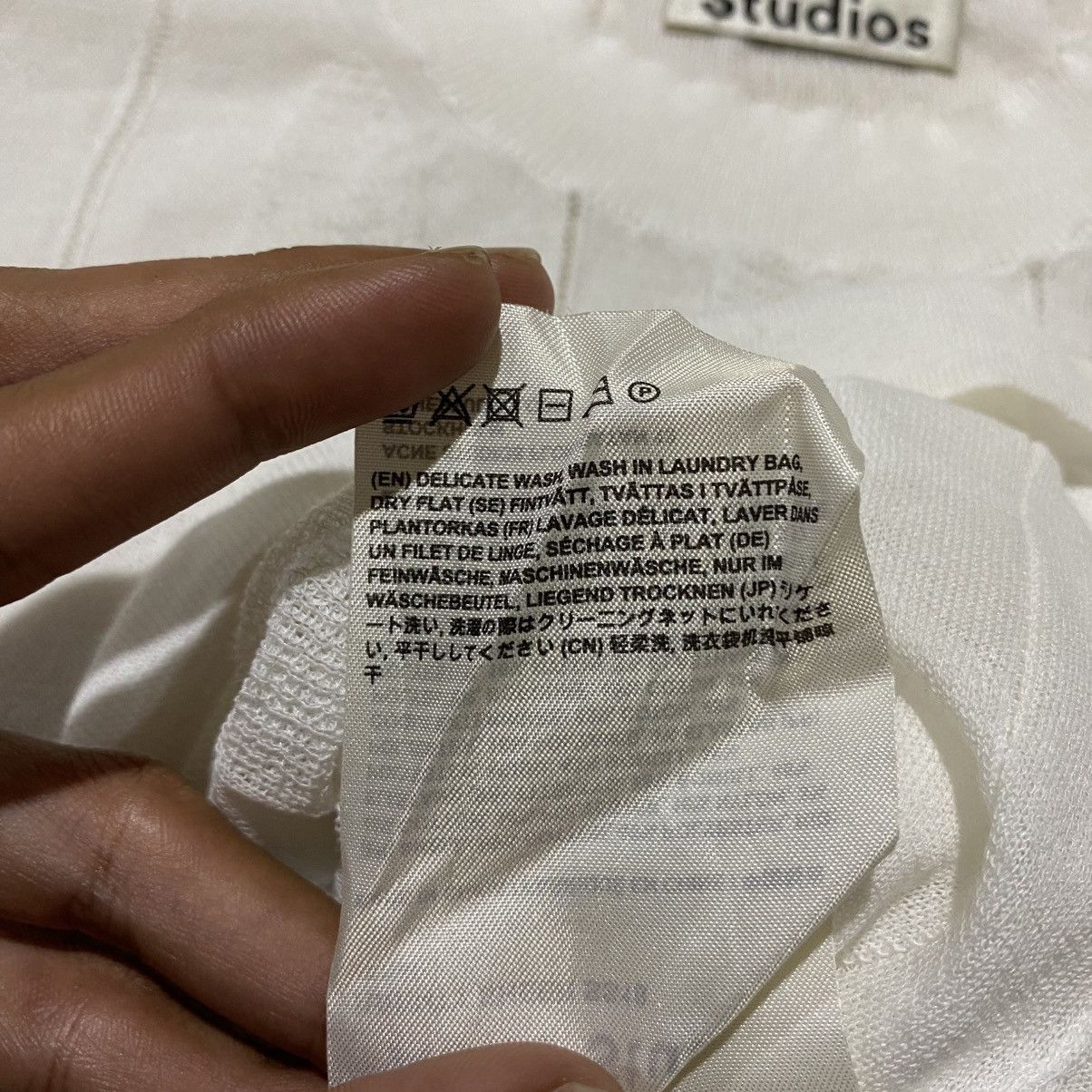 Acne Studios Acne Studios Lightweight Knit Long Sleeve Size M / US 6-8 / IT 42-44 - 7 Thumbnail