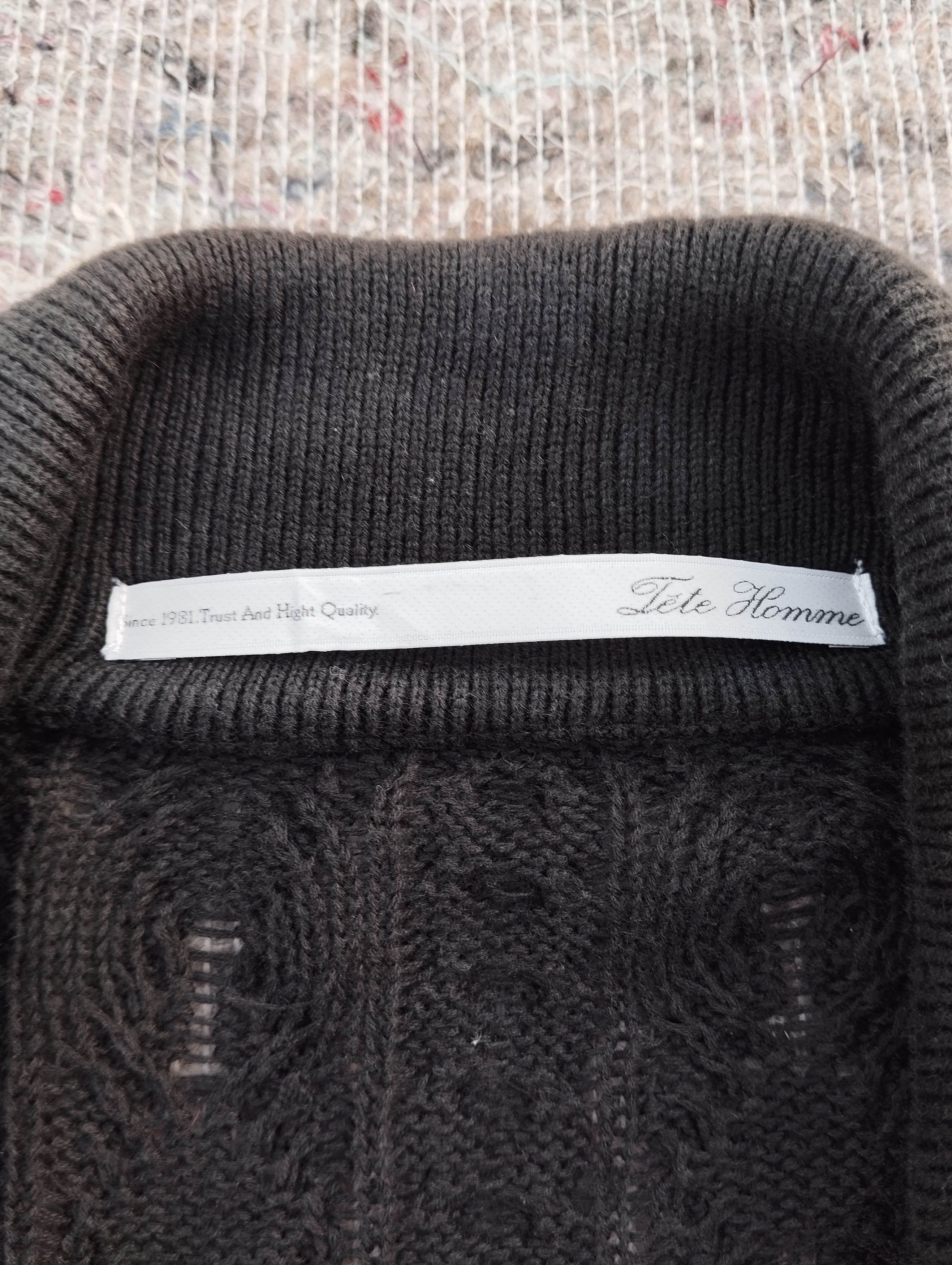 Issey Miyake Tete Homme cardi coat Size M / US 6-8 / IT 42-44 - 7 Thumbnail
