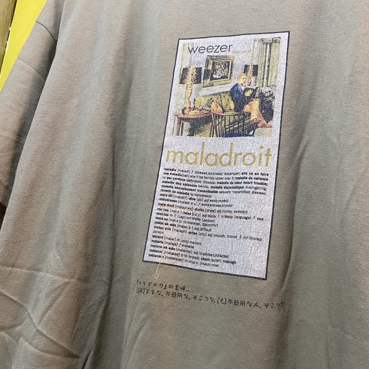 Anvil × Band Tees × Vintage RARE Weezer Maladroit Vintage band tshirt Size US L / EU 52-54 / 3 - 1 Thumbnail